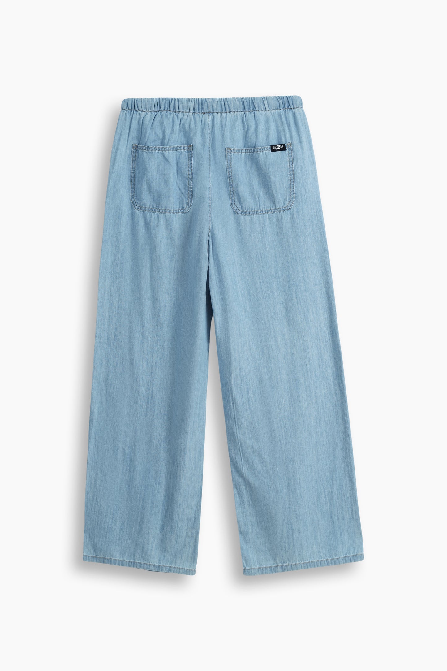 High Rise Wide Leg Trouser Jeans Light Blue