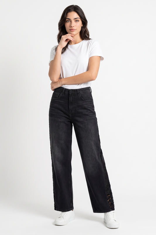Ebon Lace Jeans