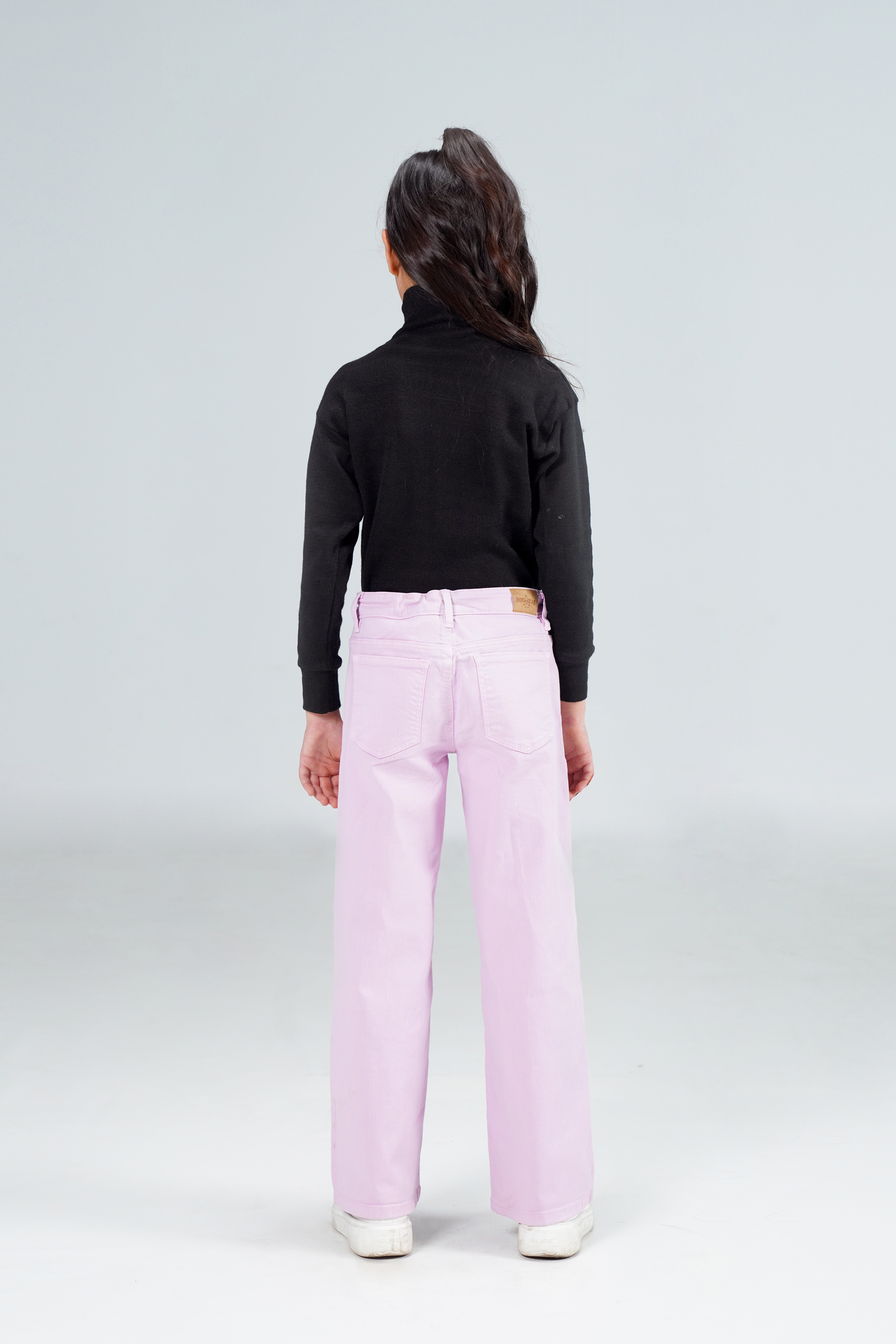 Purple Wide Leg Pant