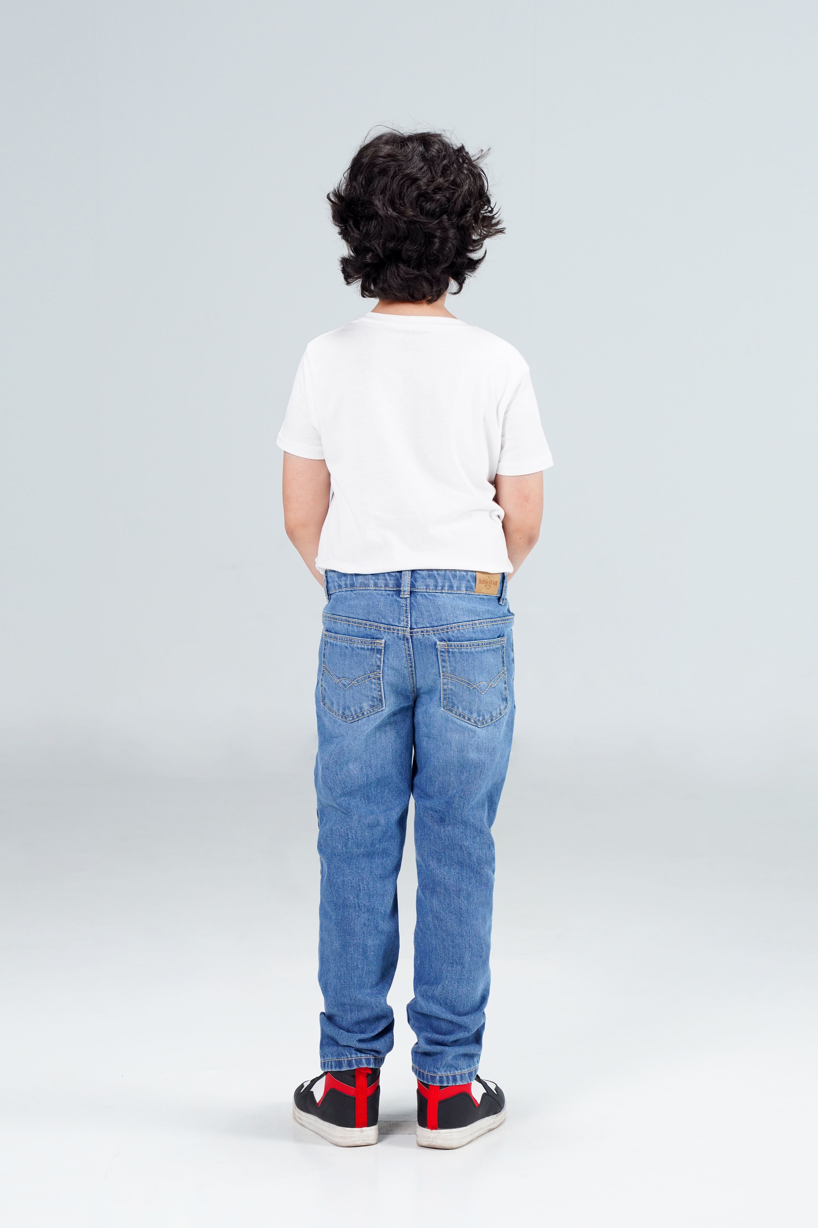 Straight Camokracky Jeans Light blue