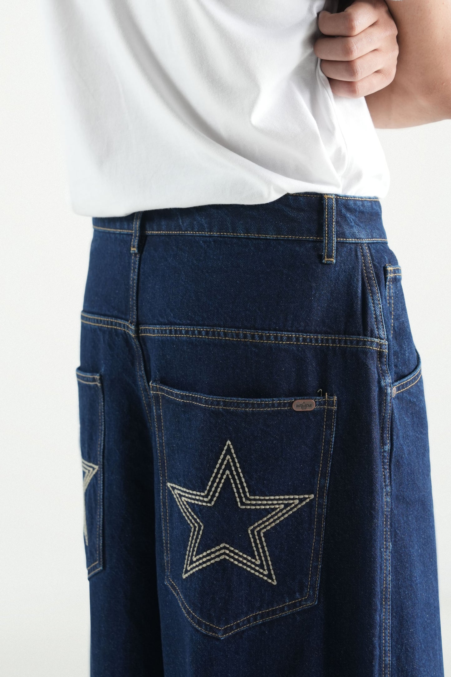 Super Baggy Jeans Dark Blue