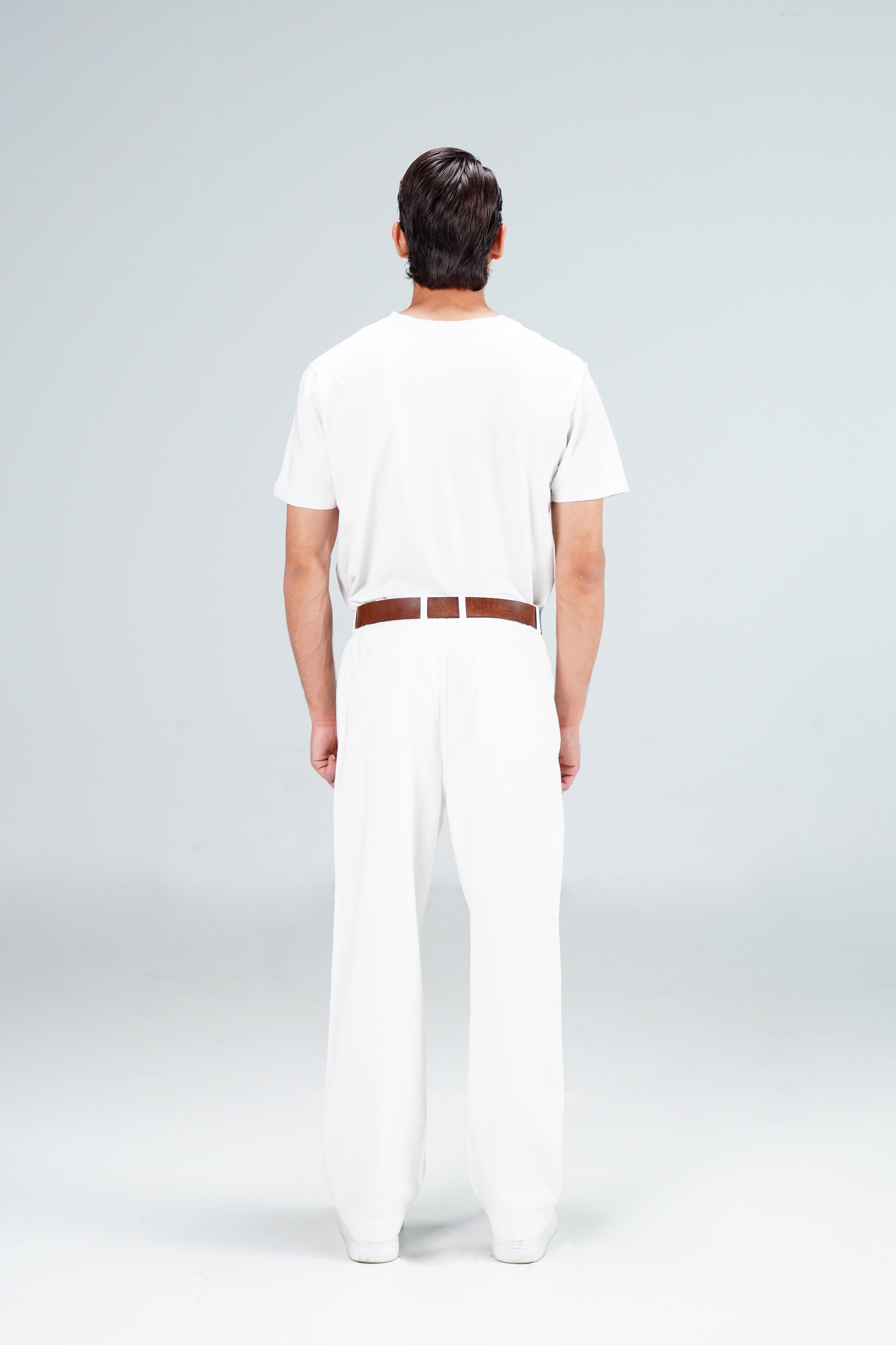 Easy White Classic Pants