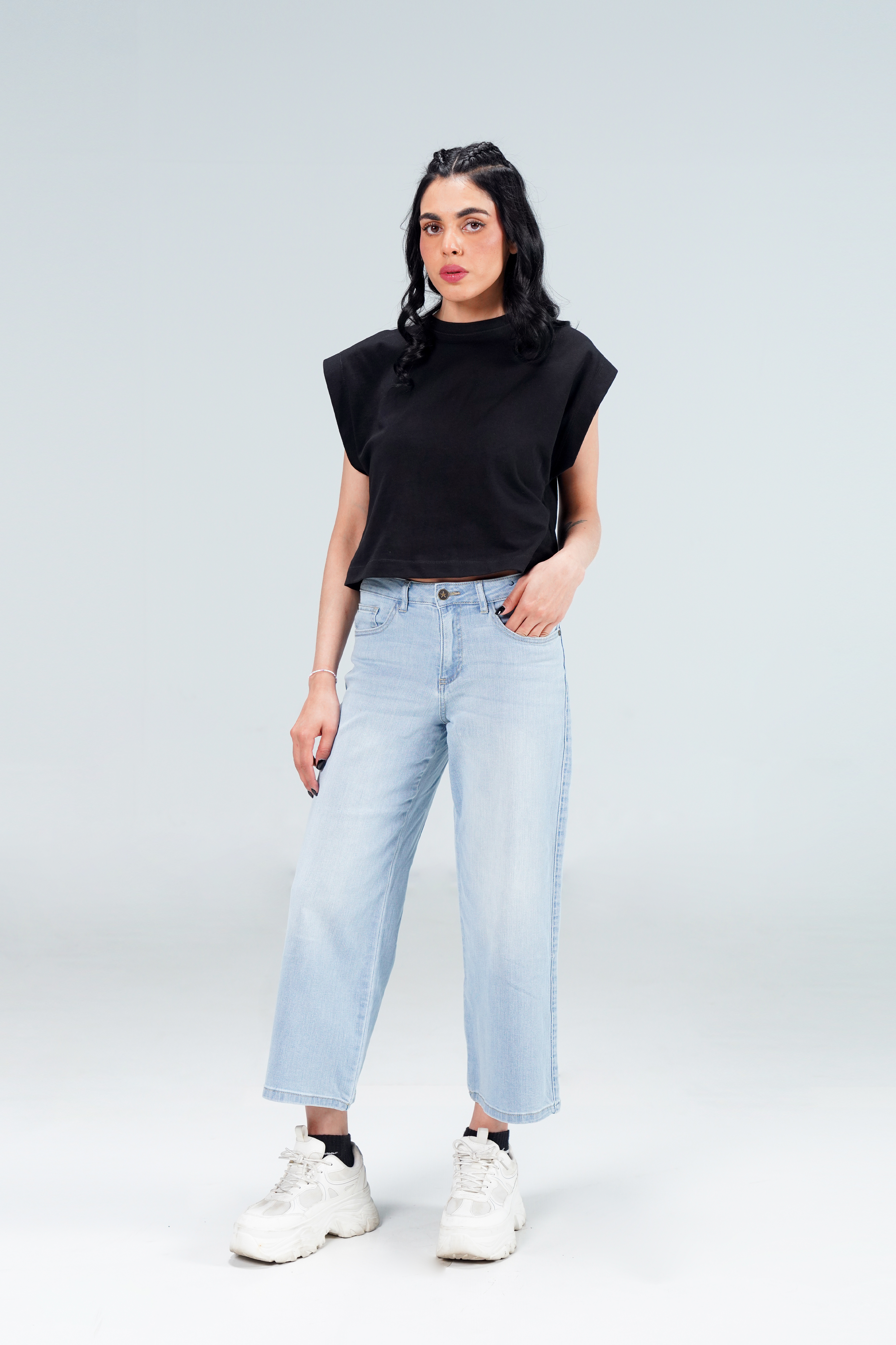 Reverie Palazzo Light Blue