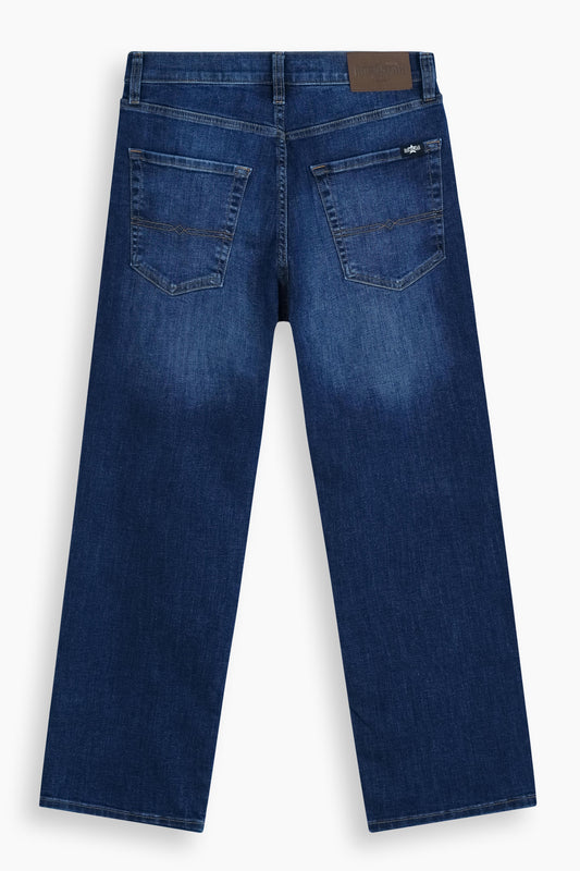 Sandbar Straight Fit Jeans – Dark Blue