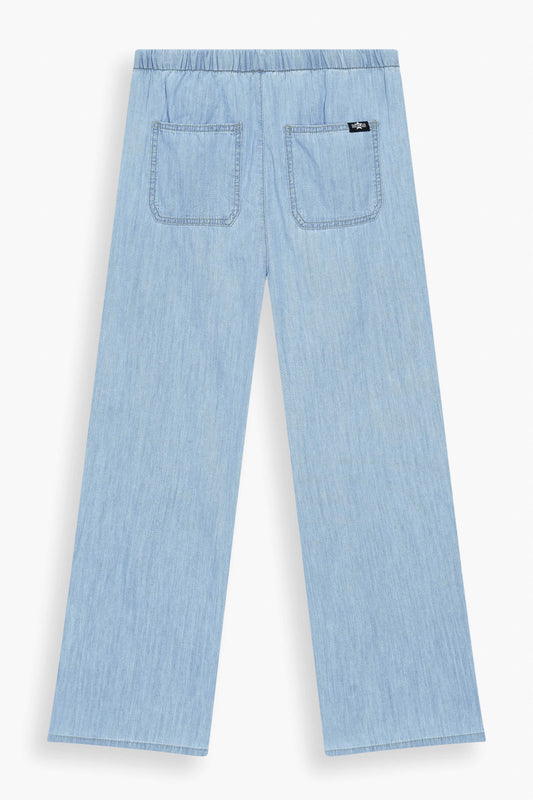 High Rise Wide Leg Trouser Jeans Light Blue