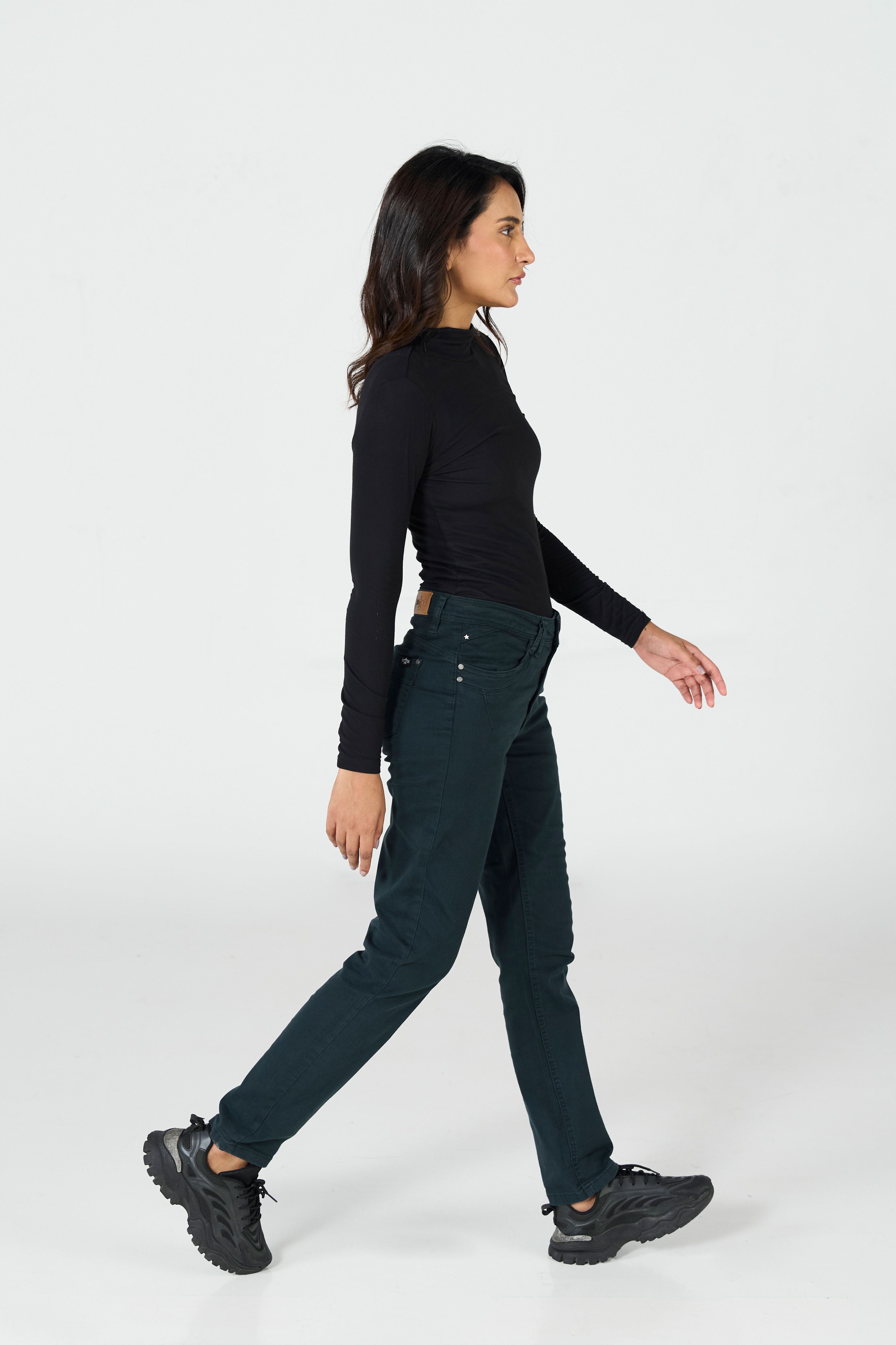 Green Relaxed Pant