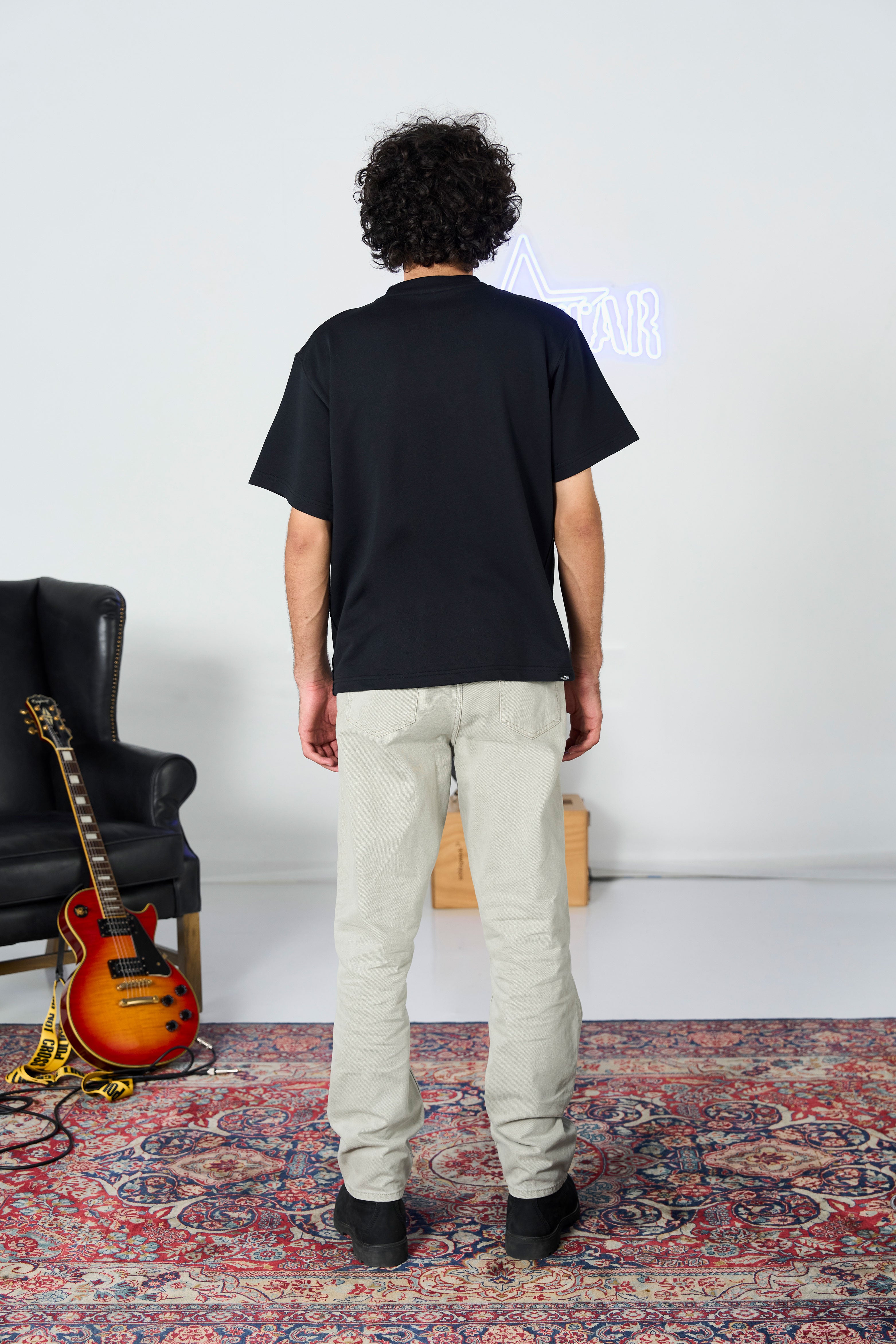 Beige Baggy Chino
