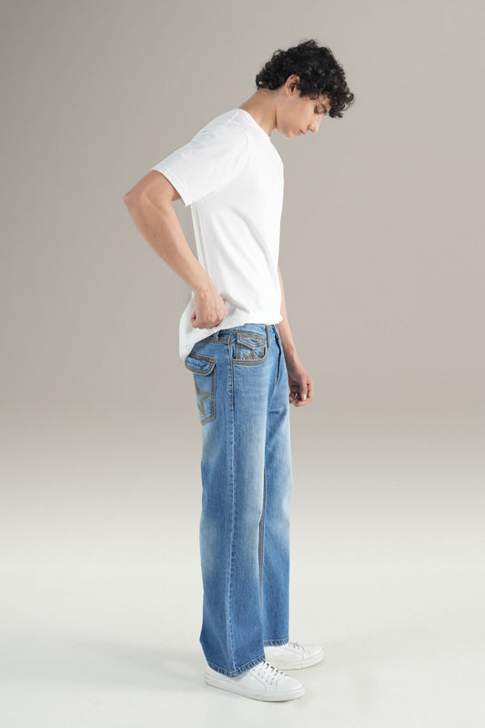 Mens Vanguard Flare Jeans