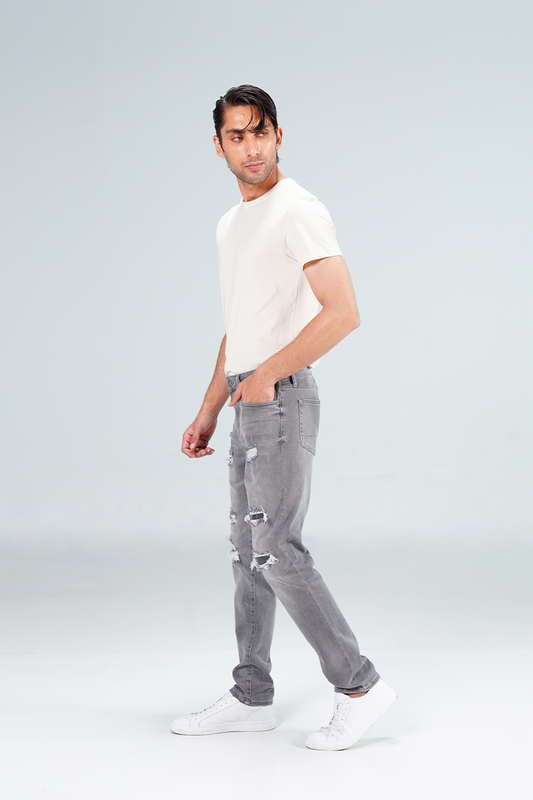 Skinny Ripped Repaired shop at rockstar jeans