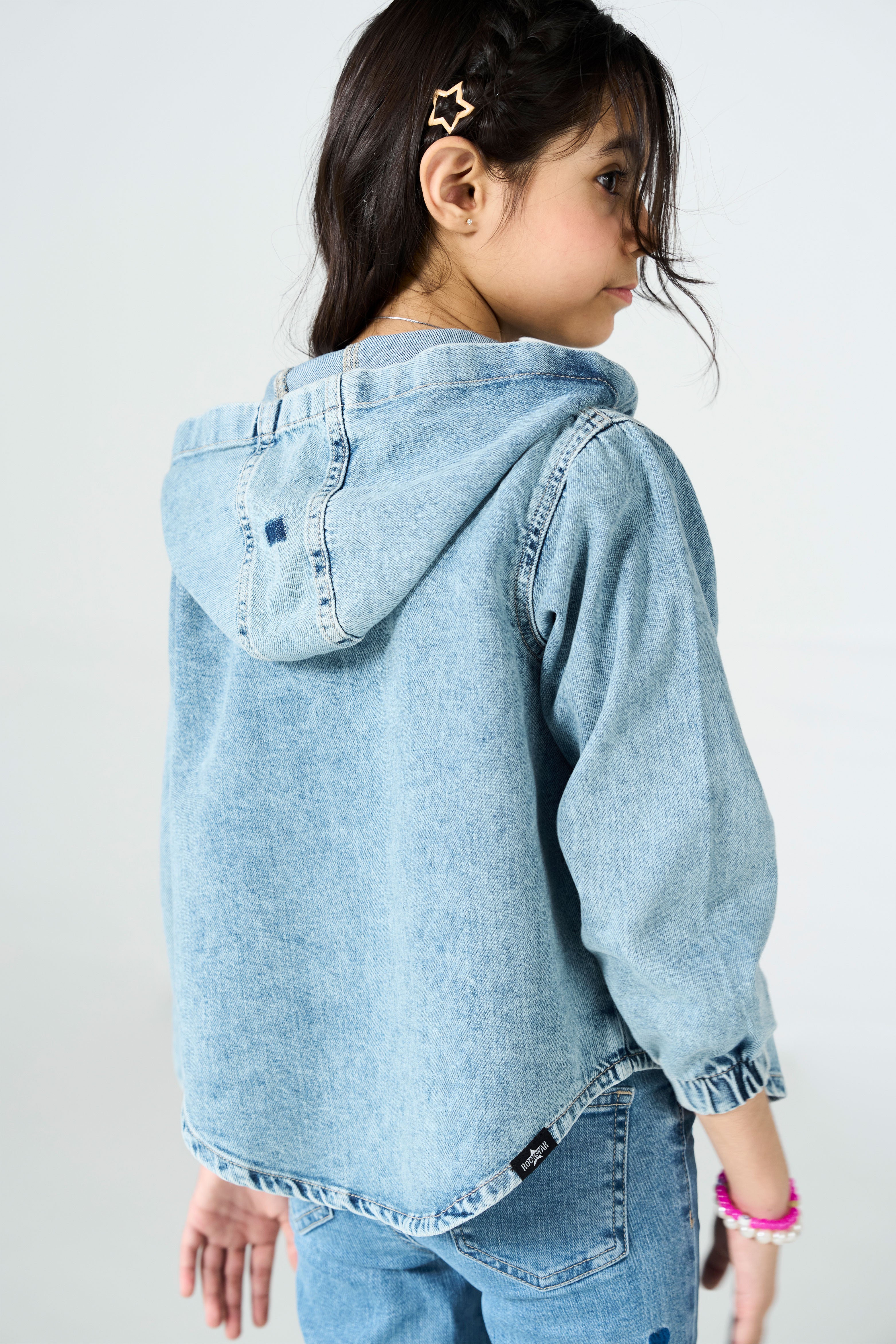 Classic Denim Hoodie