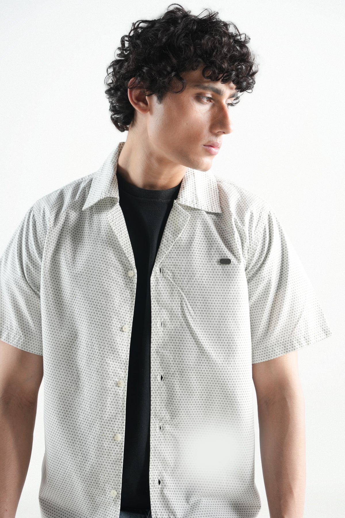 Hawaiian Summer White Shirt