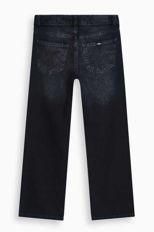 Loose Straight Fit Jeans Black