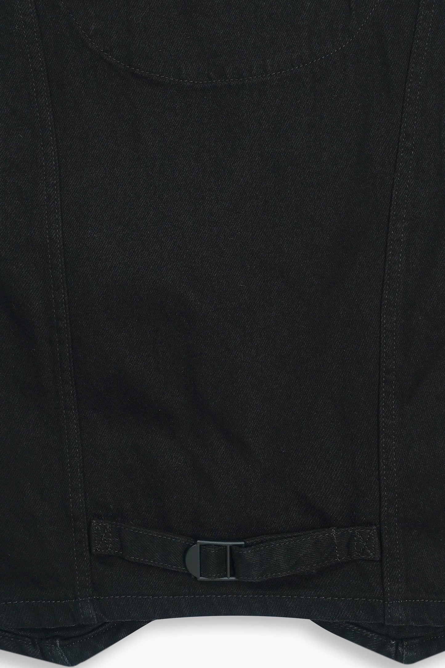 Limited Denim Vest Black
