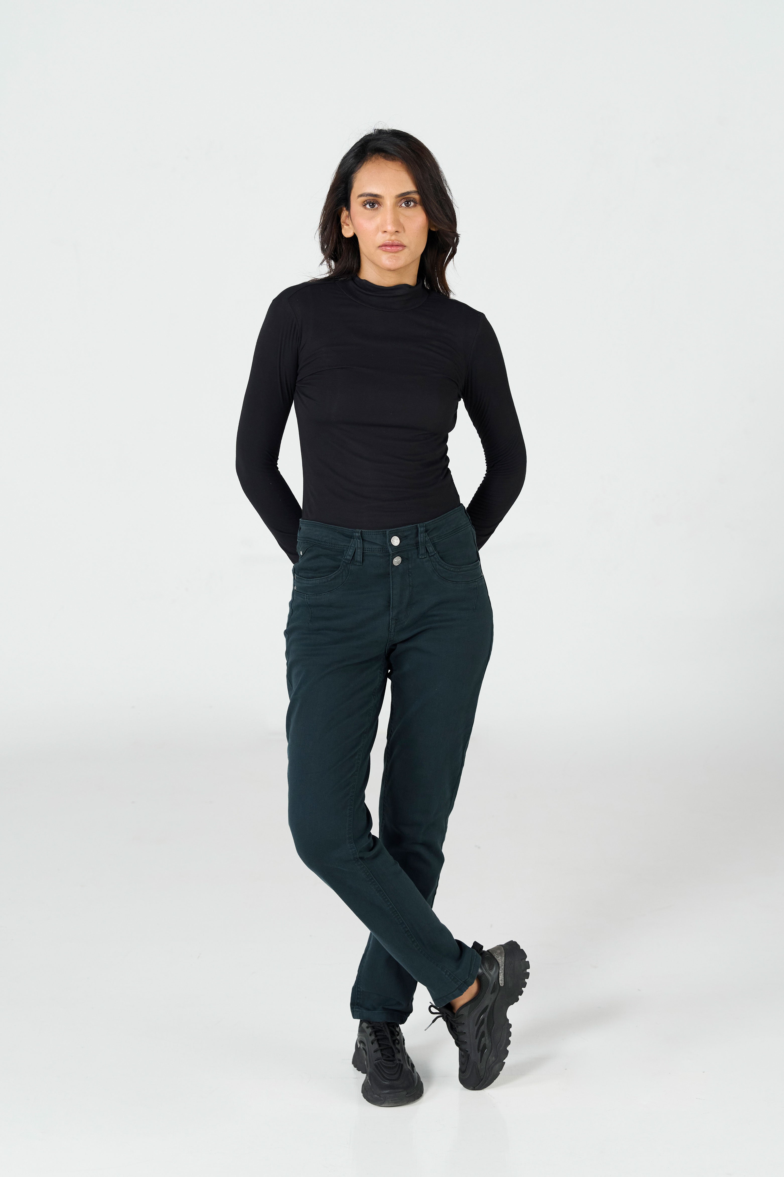 Green Relaxed Pant