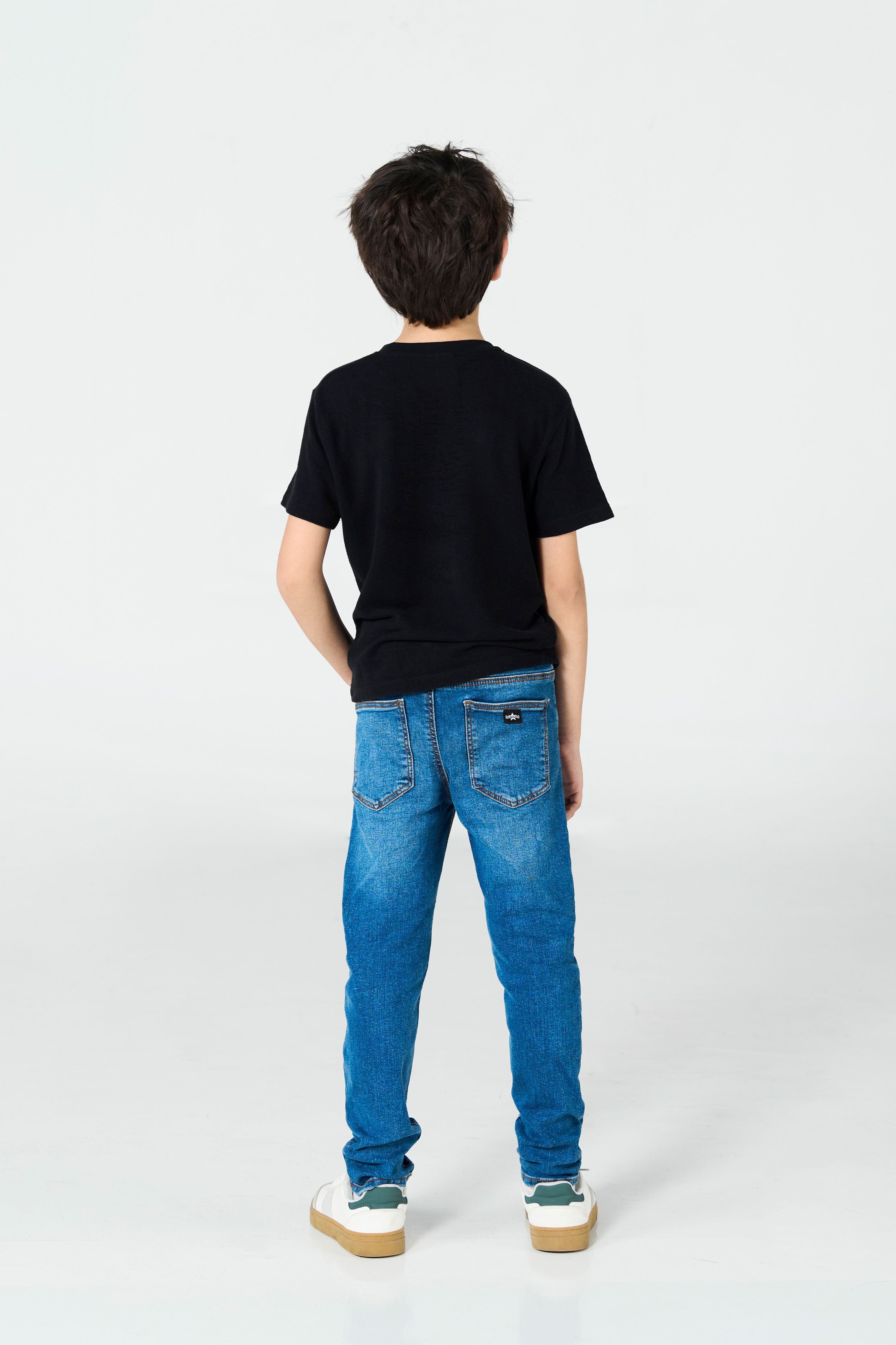 Denim jogger