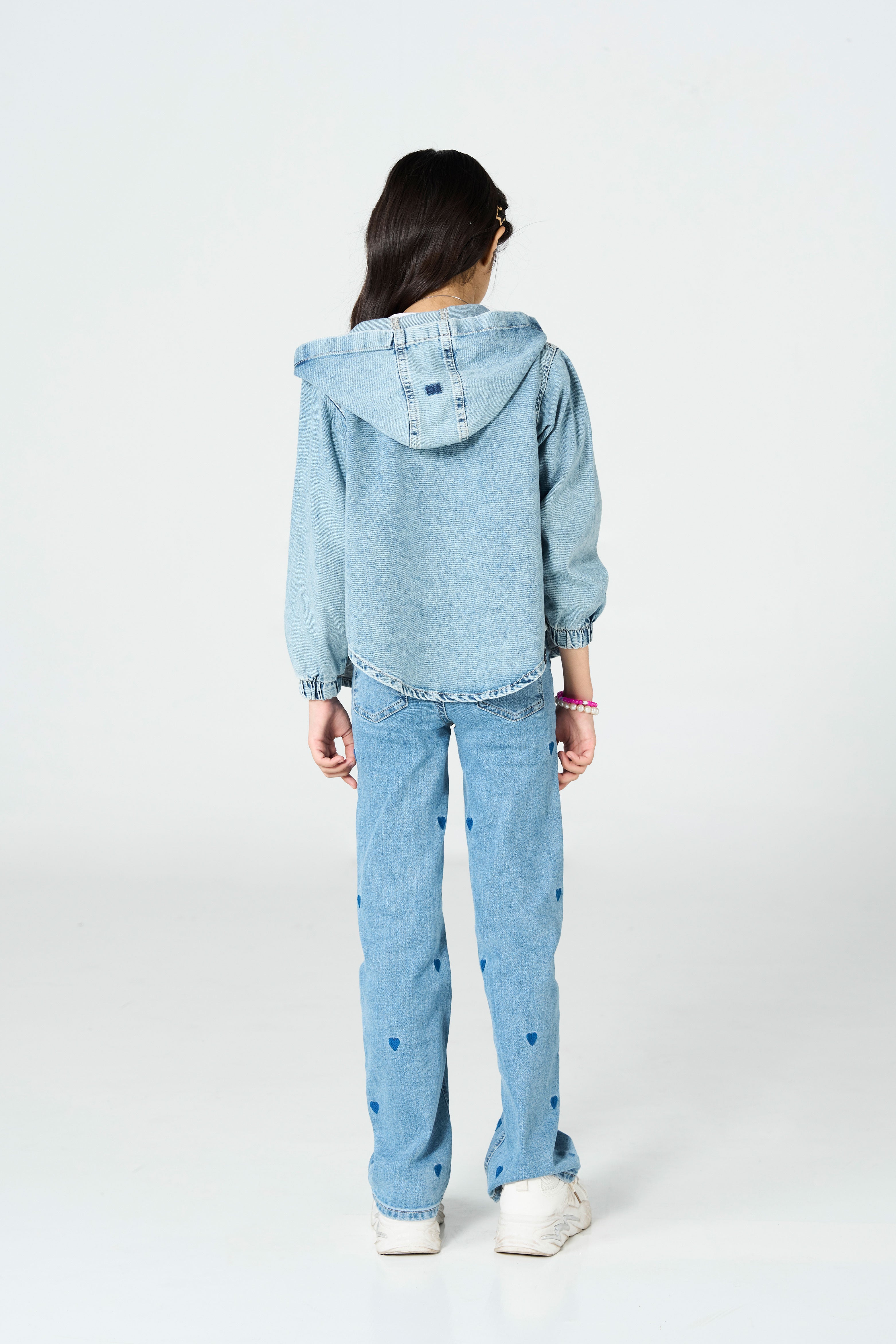 Classic Denim Hoodie