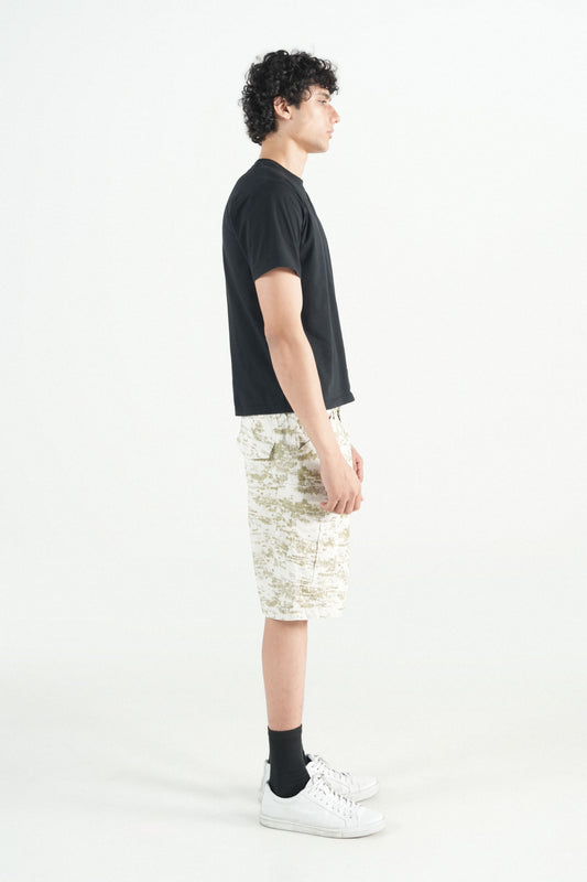 Grid Military Cargo Shorts