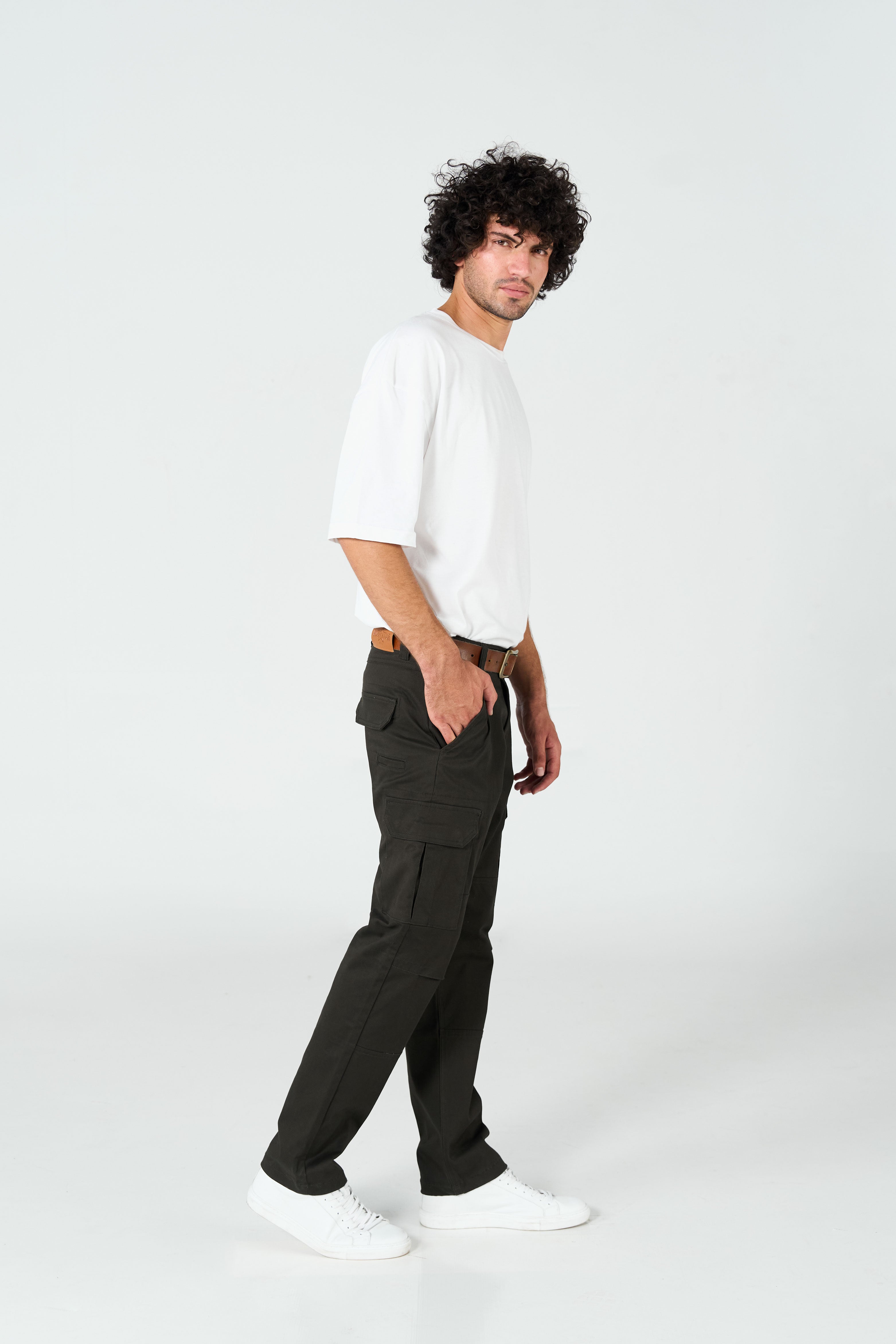 Straight Olive Cargos