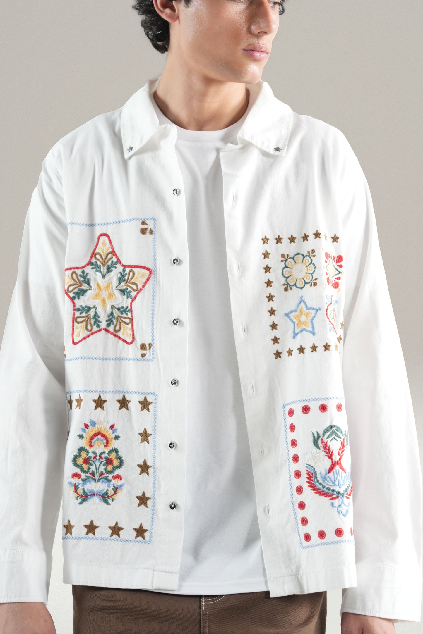 Truck Star White Shirt