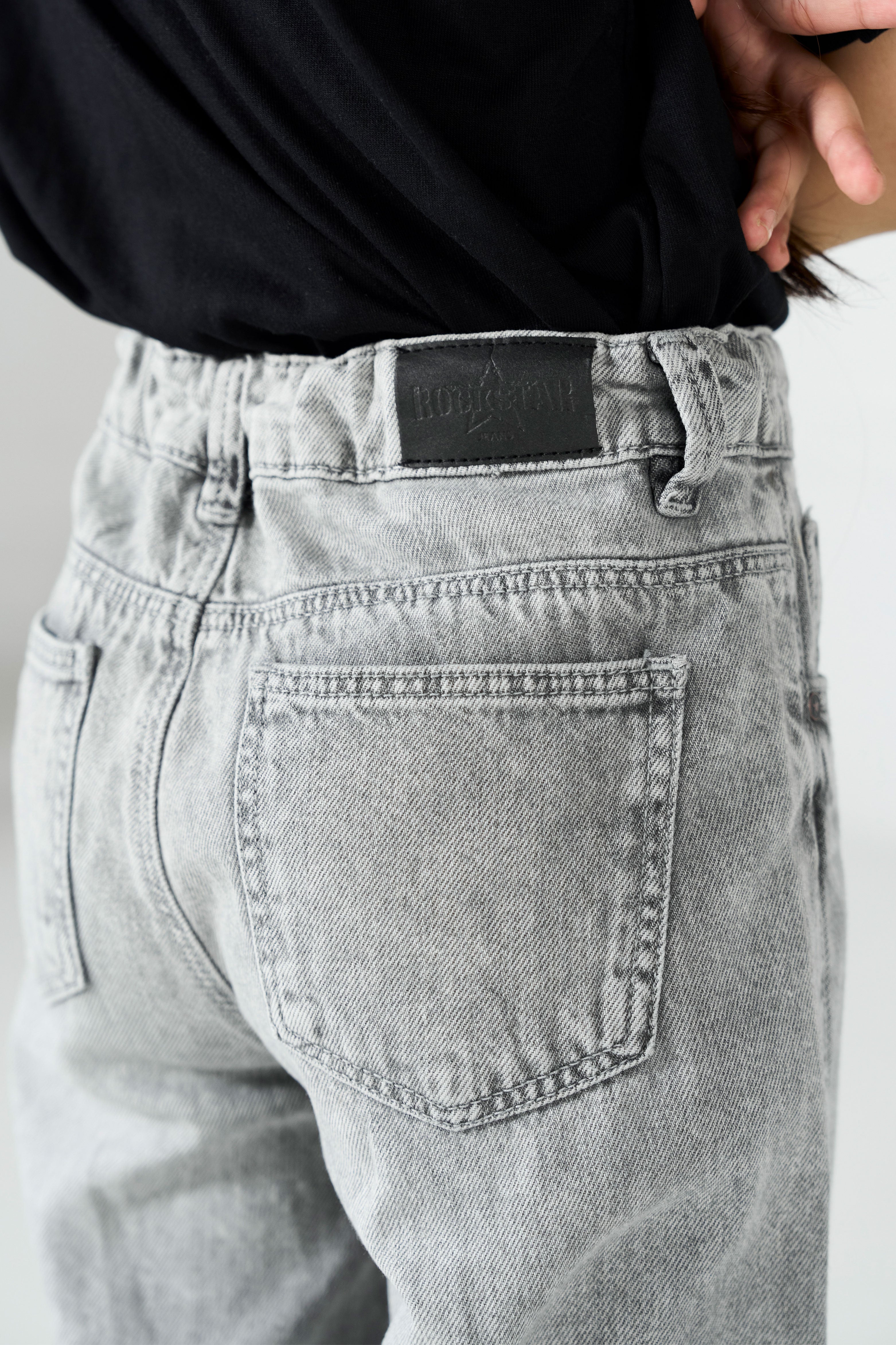 Grey Wide Leg