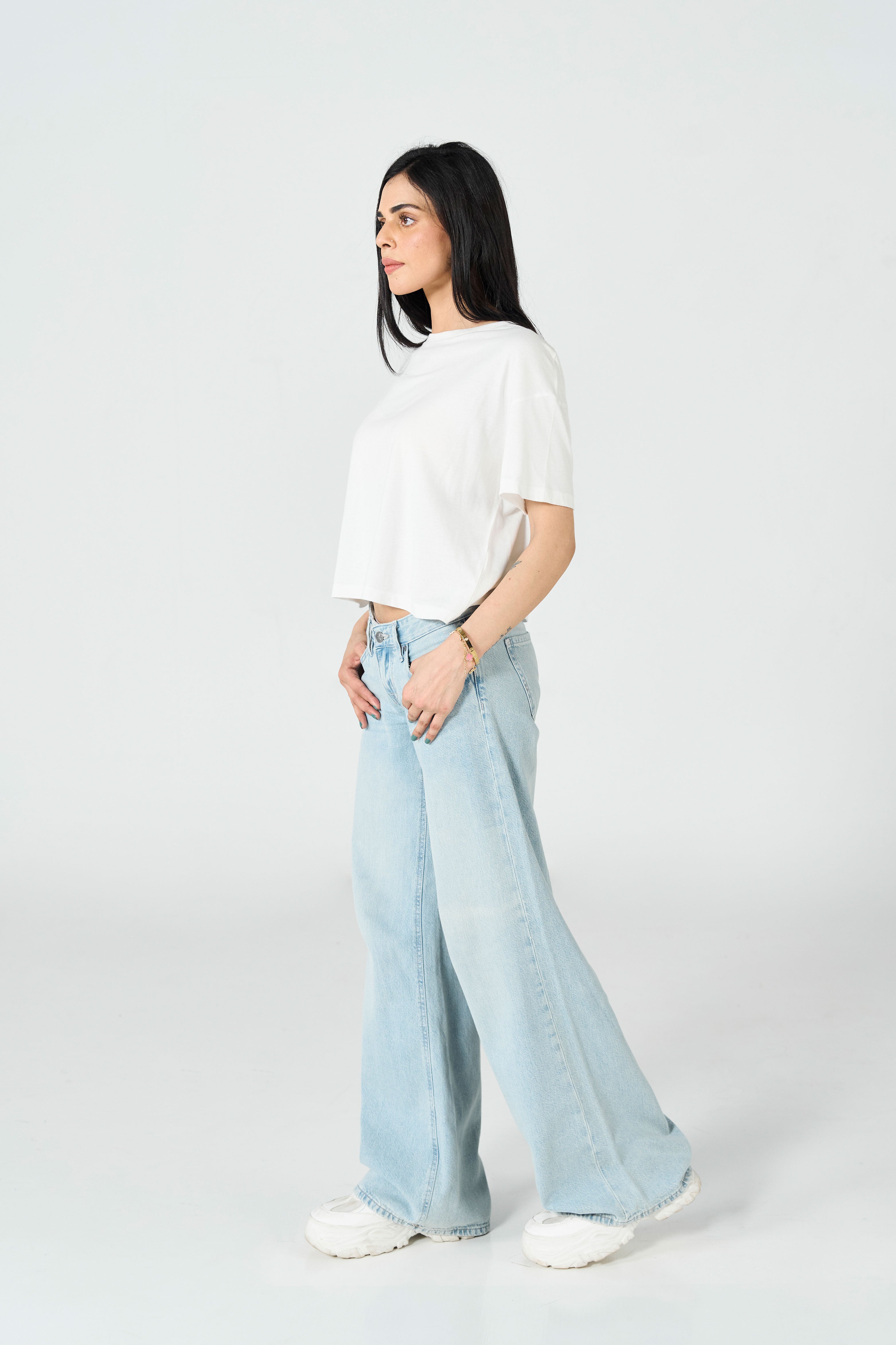 Low Rise Ultra Wide Leg