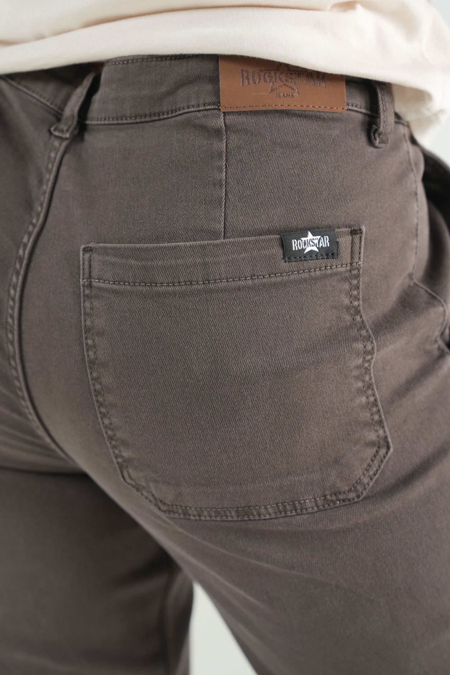 Brown Stretch Cargos