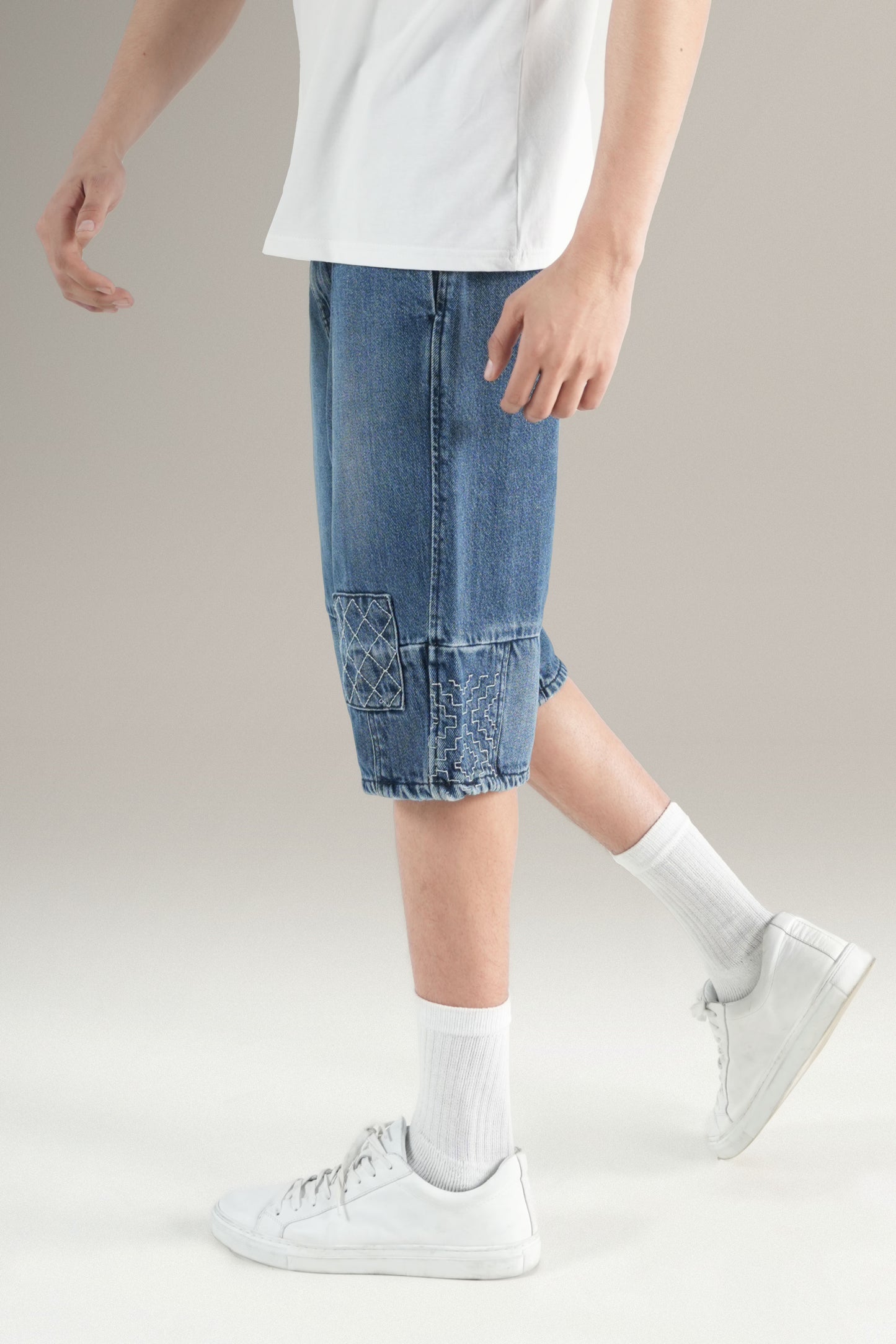 Dark Persian Rug Jorts