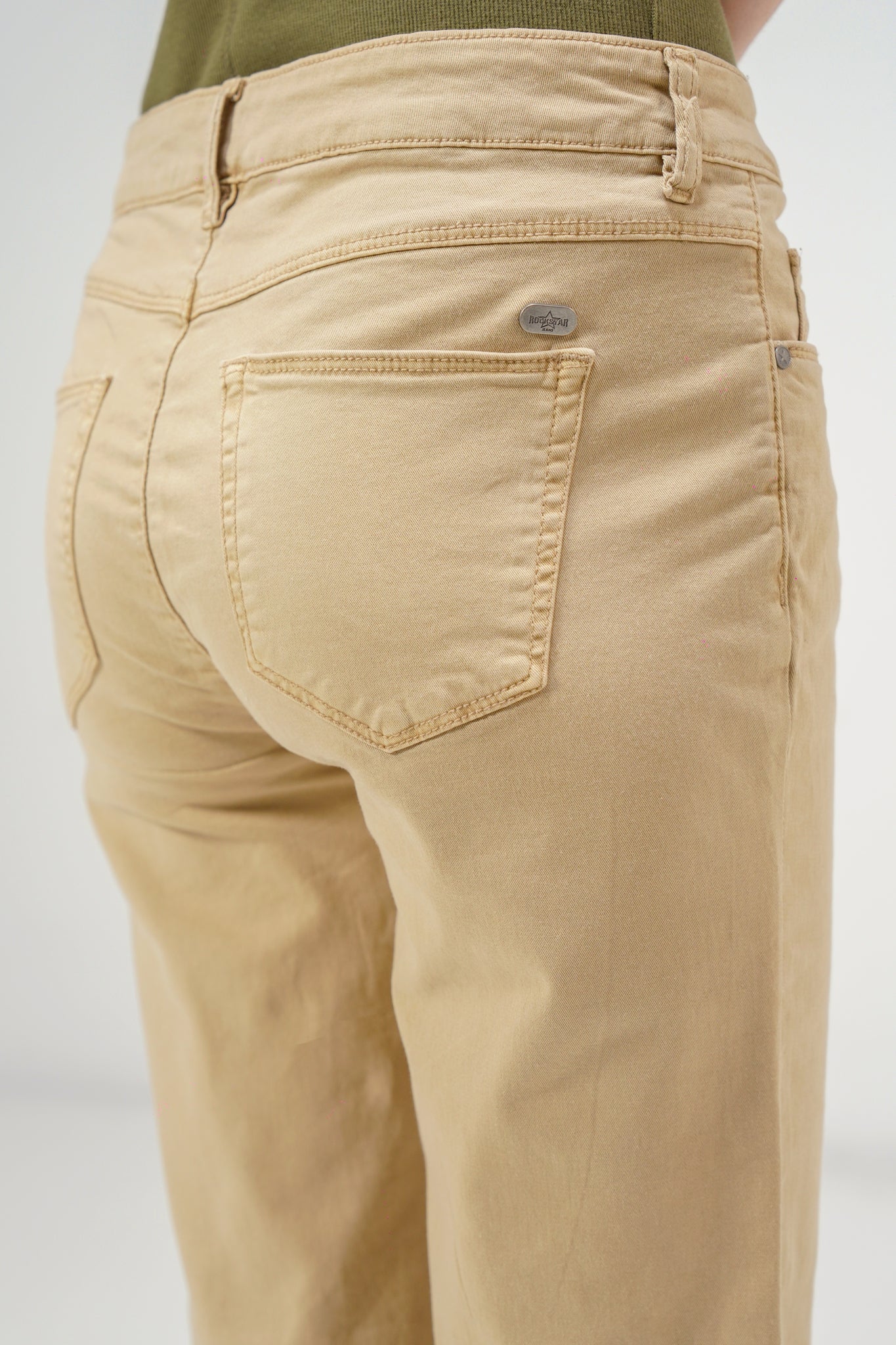 Beige Bermuda Shorts