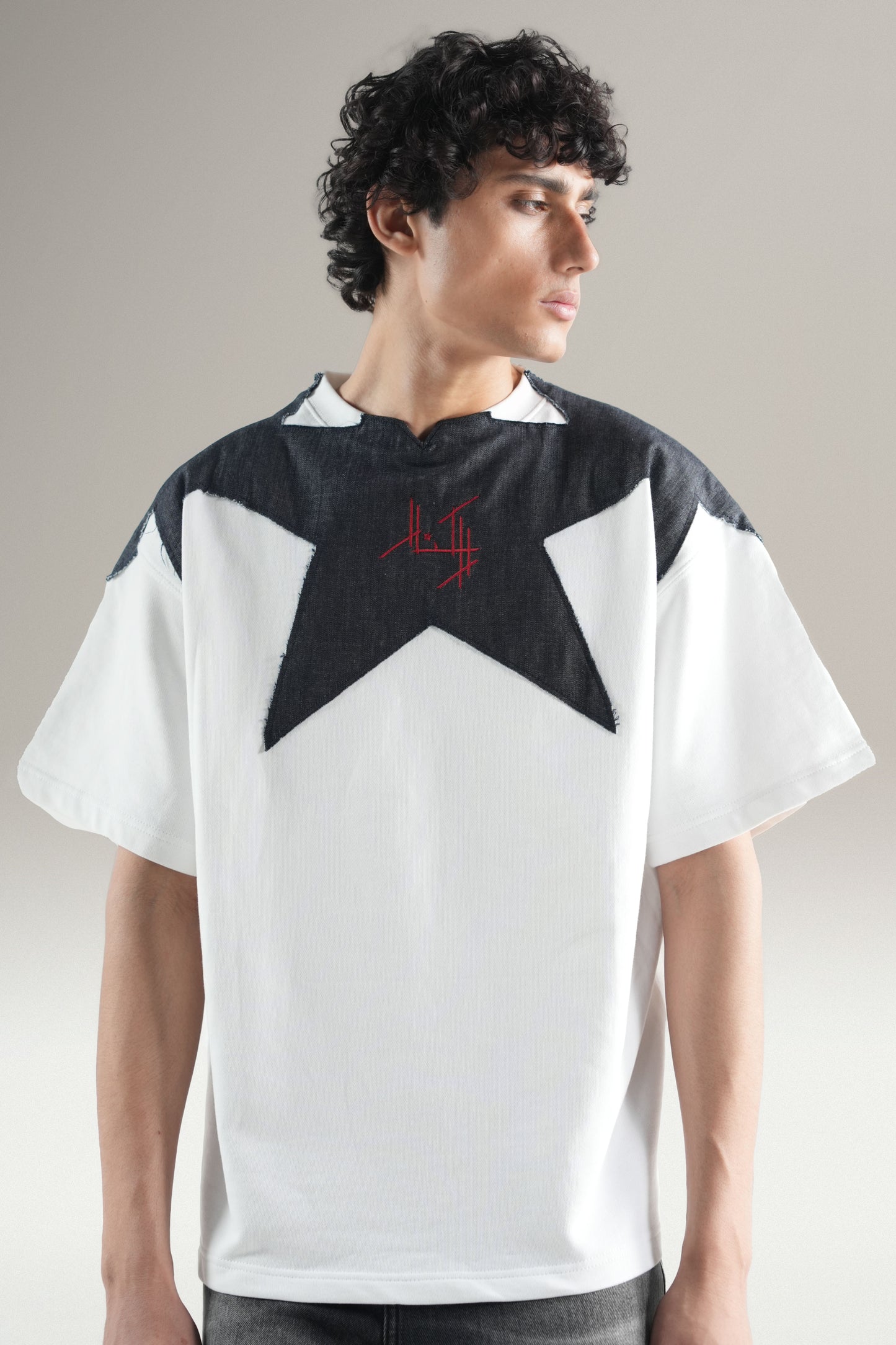 Star Aplique T-Shirt