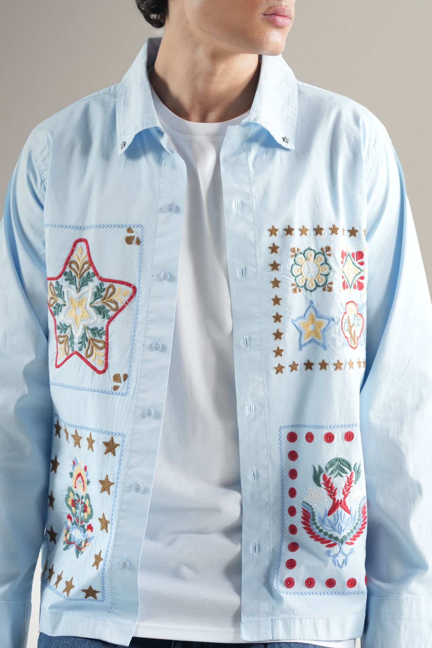 Truck Star Blue Shirt