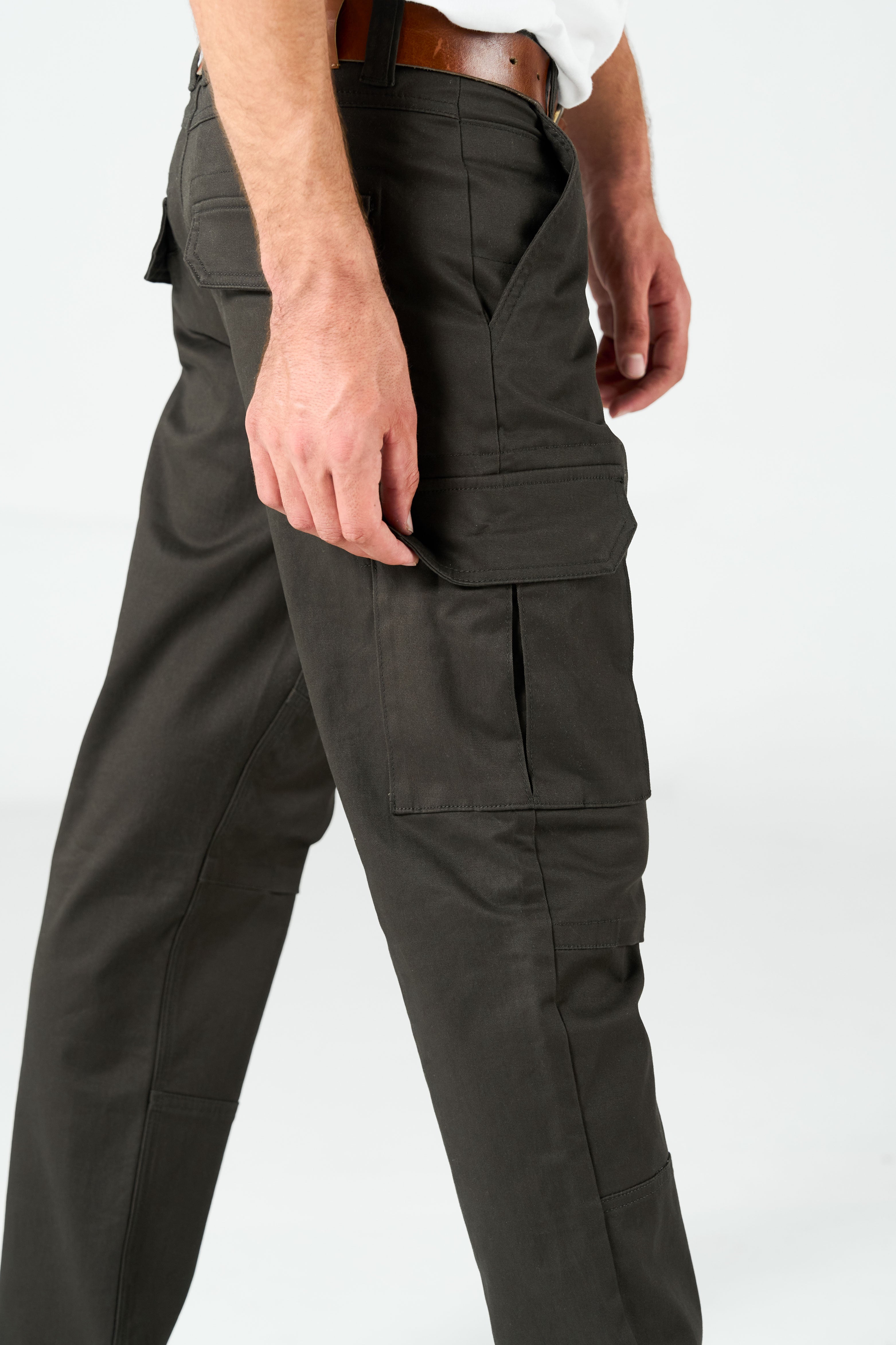 Straight Olive Cargos