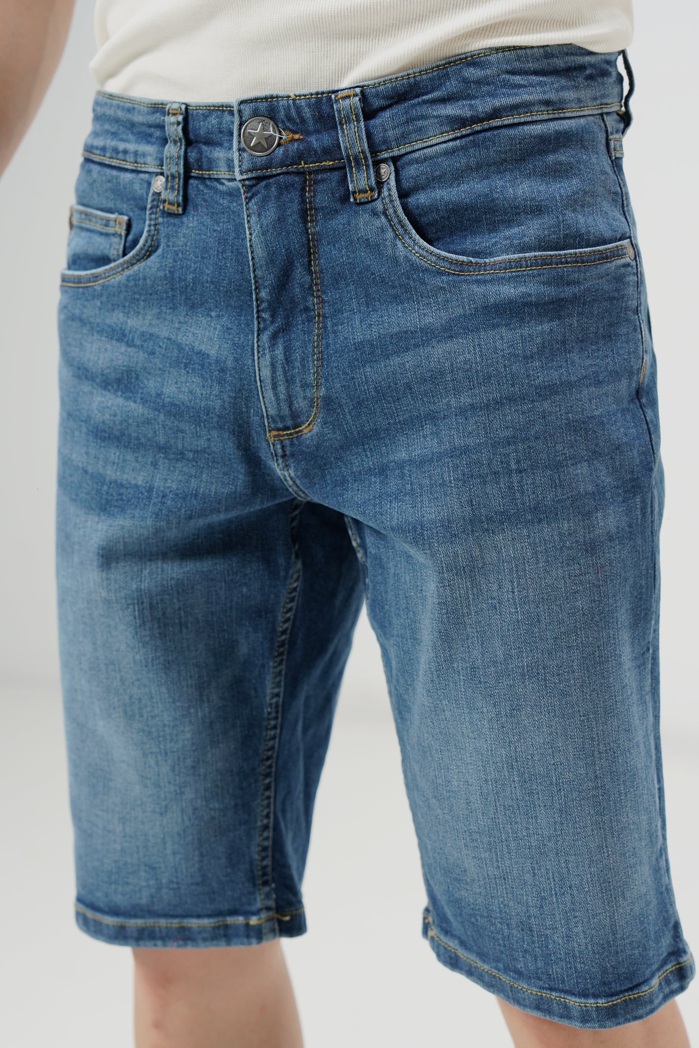 Bermuda Denim Shorts