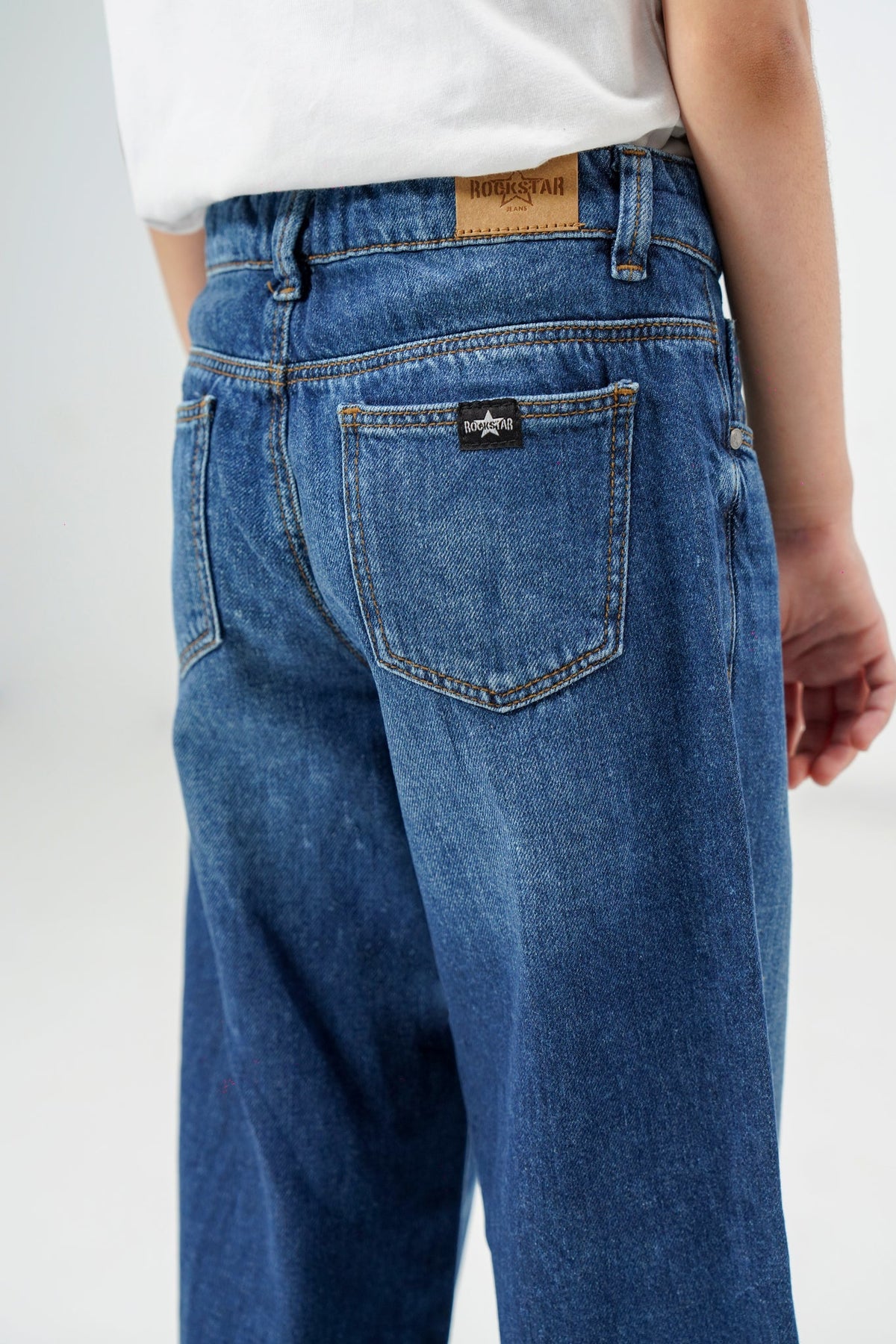 Wide Leg Dark Blue