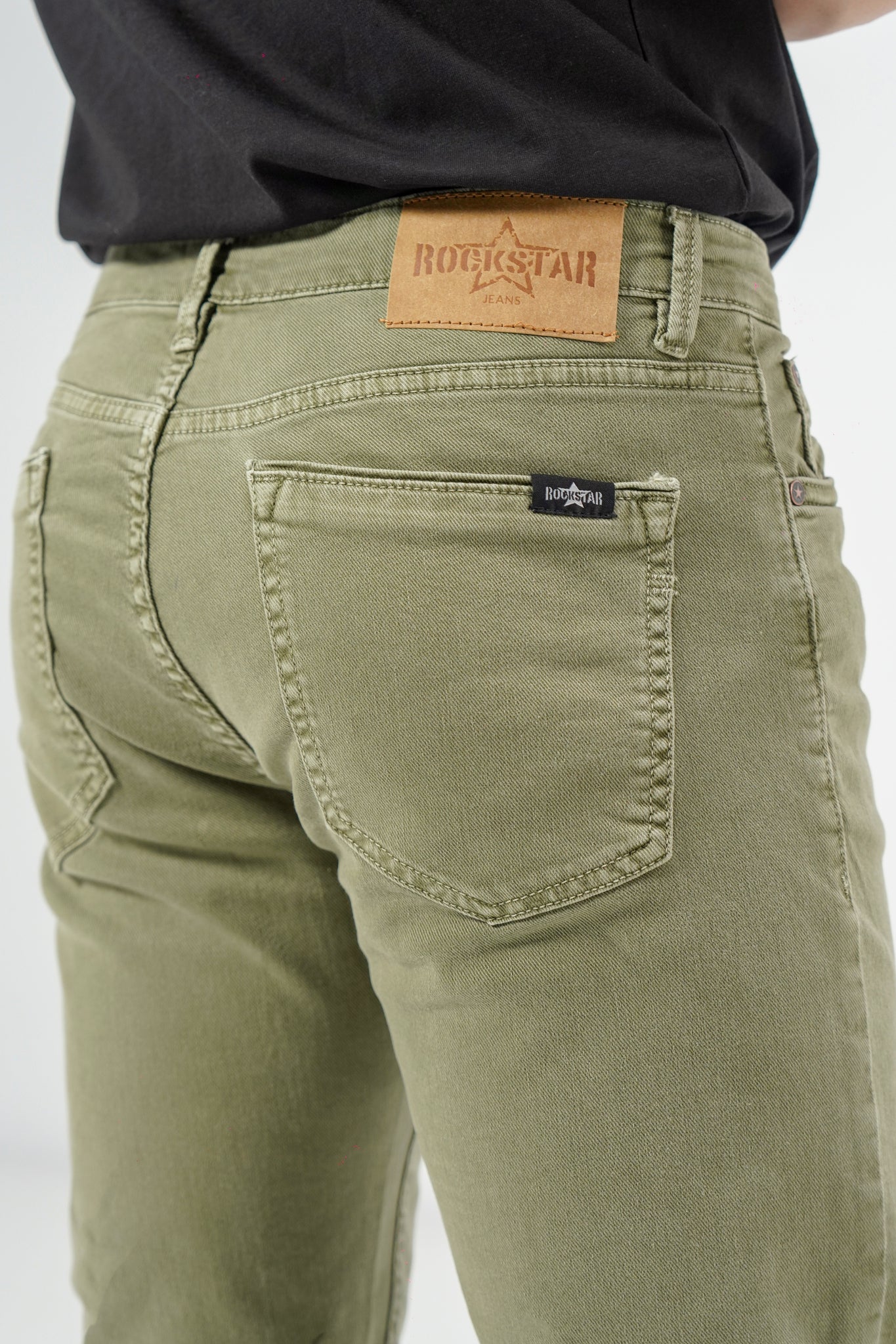 Military Green Slim Pant