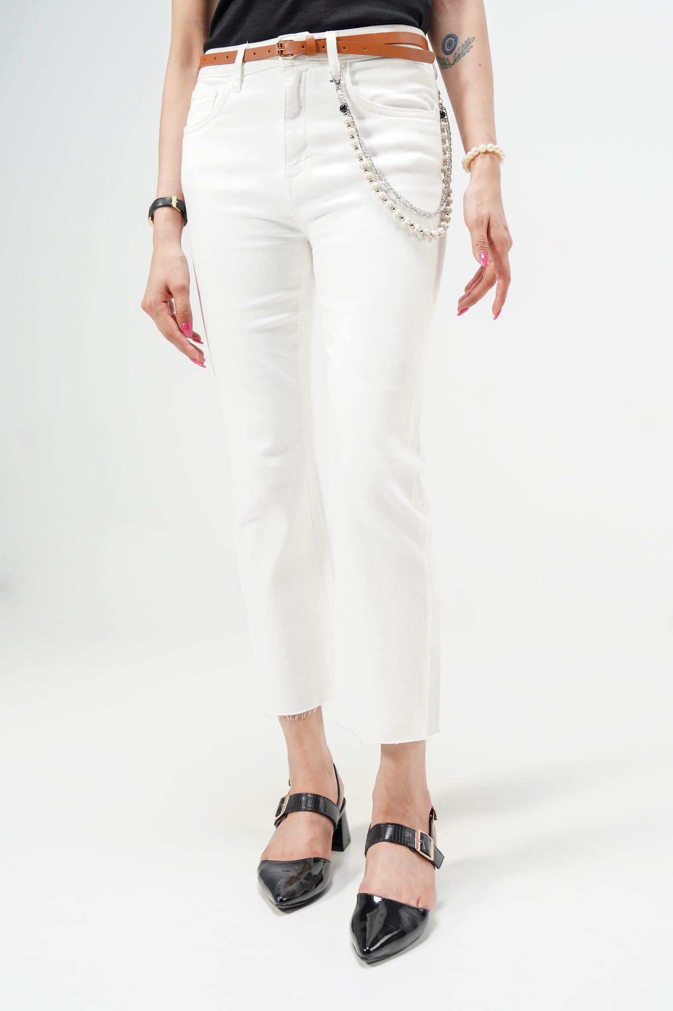 Cropped Flare Pant