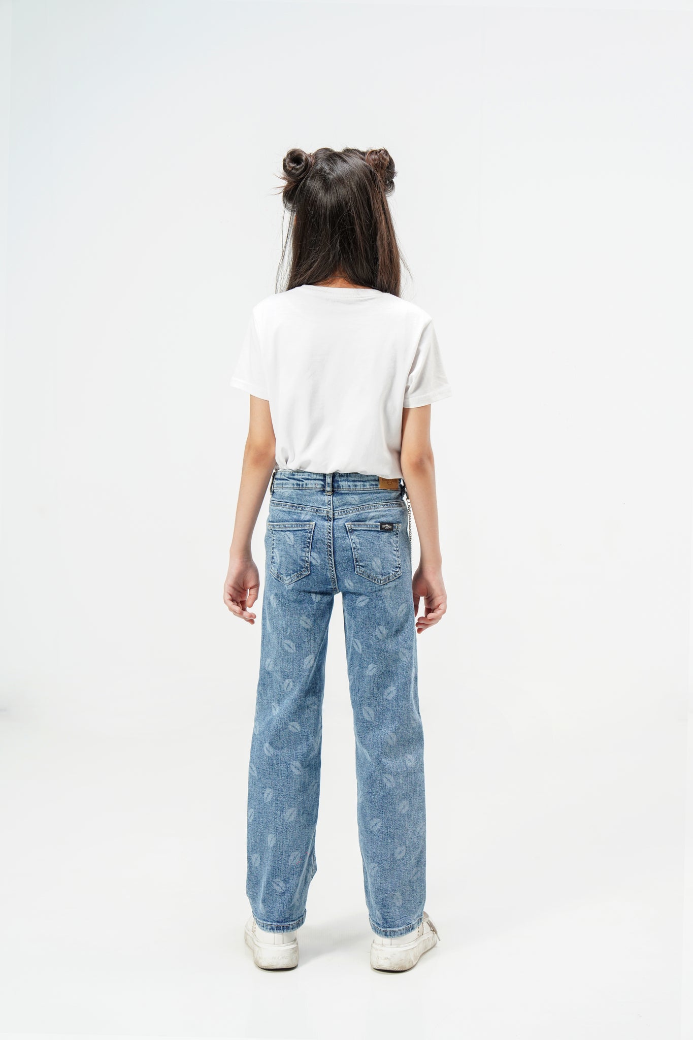 Kiss Lips Straight Jeans
