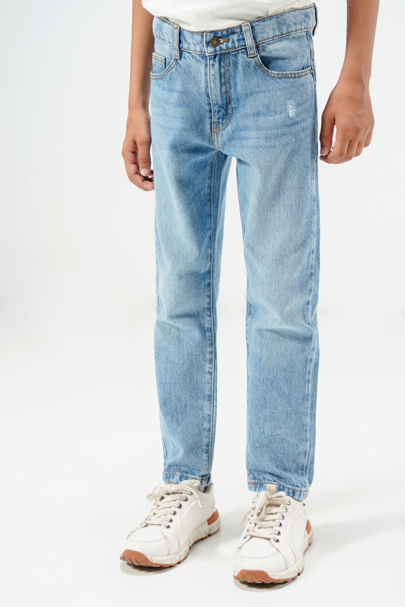 Light Blue Ripped Jeans
