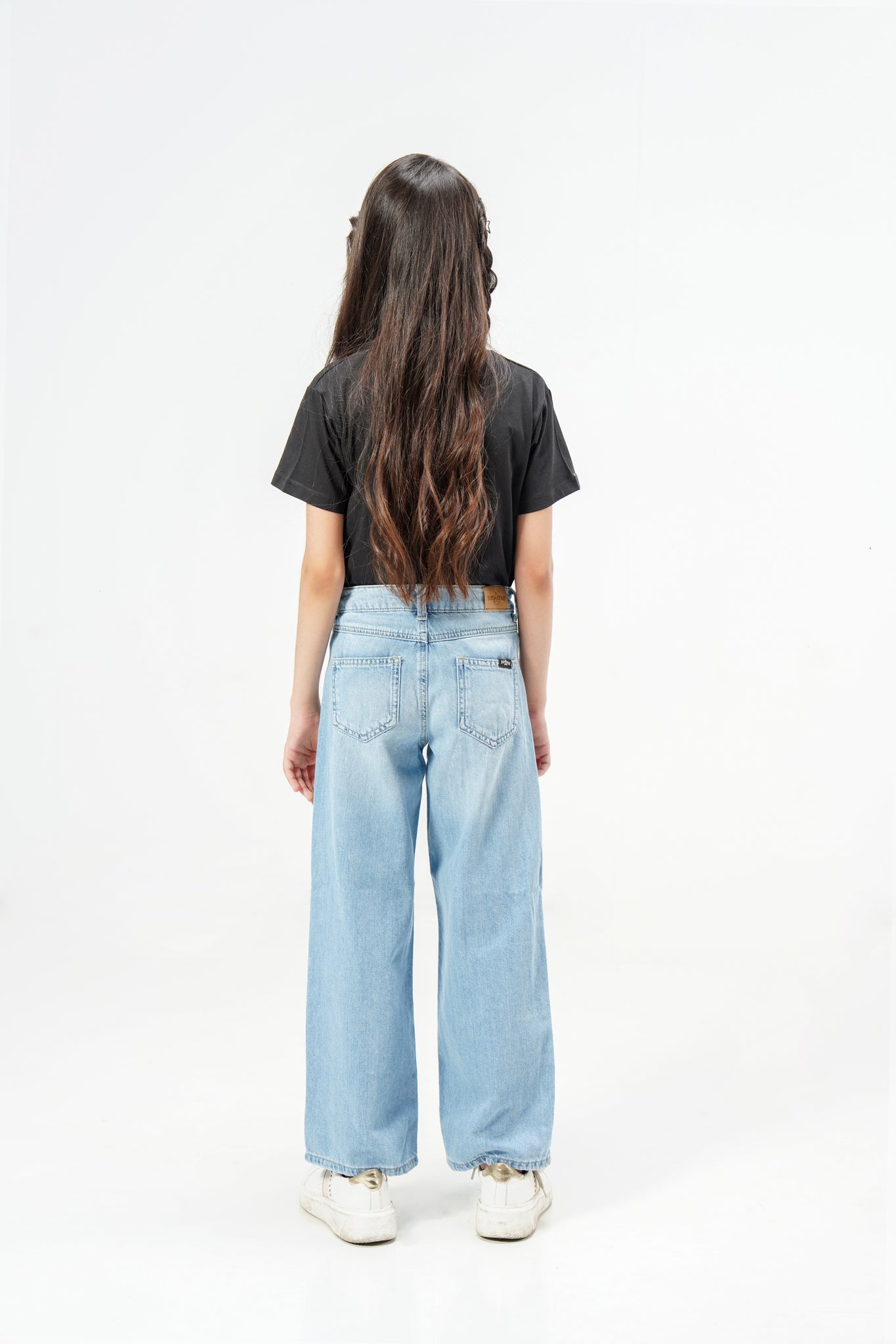 Wide Leg Ripped Jeans