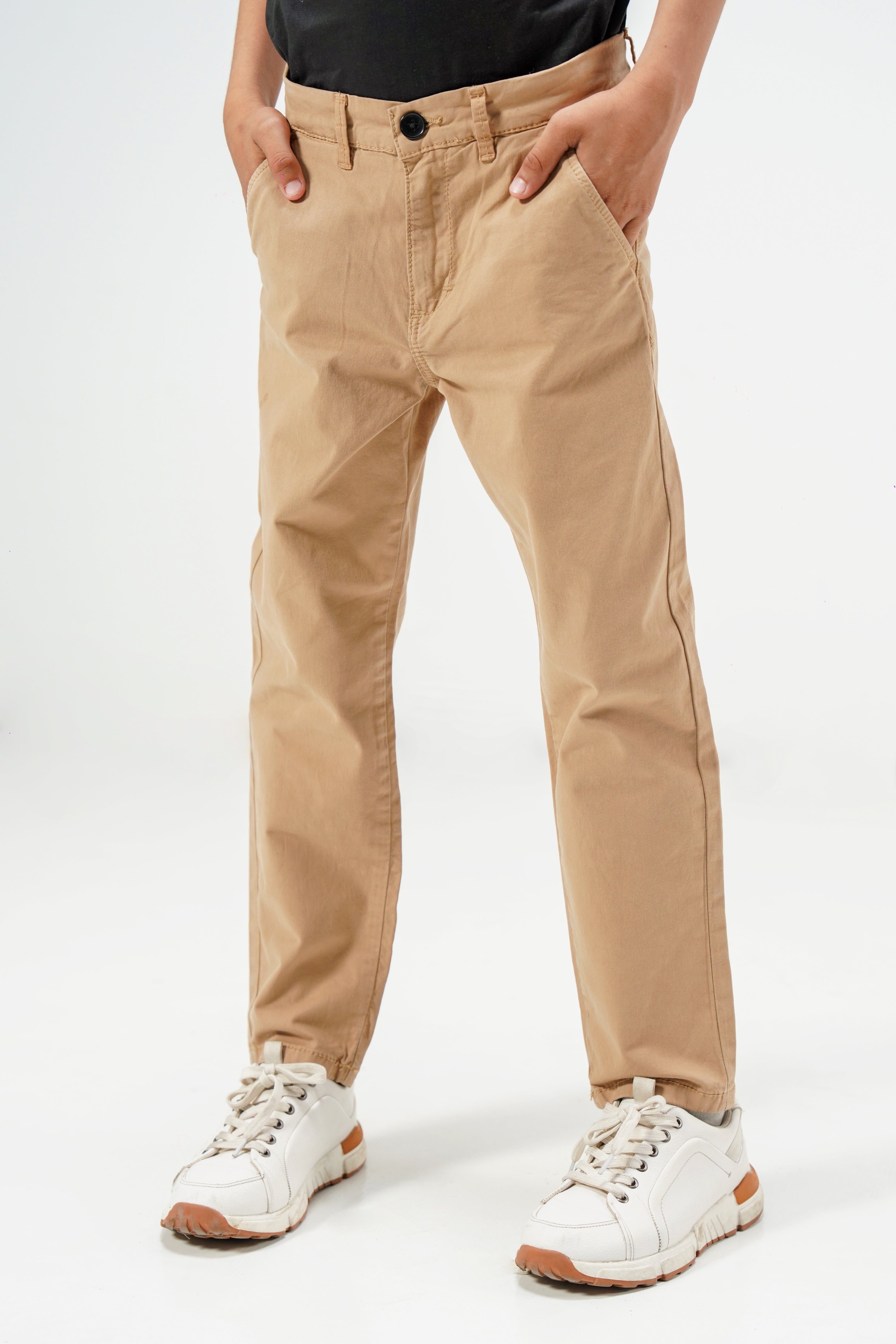 Classic Beige Chinos