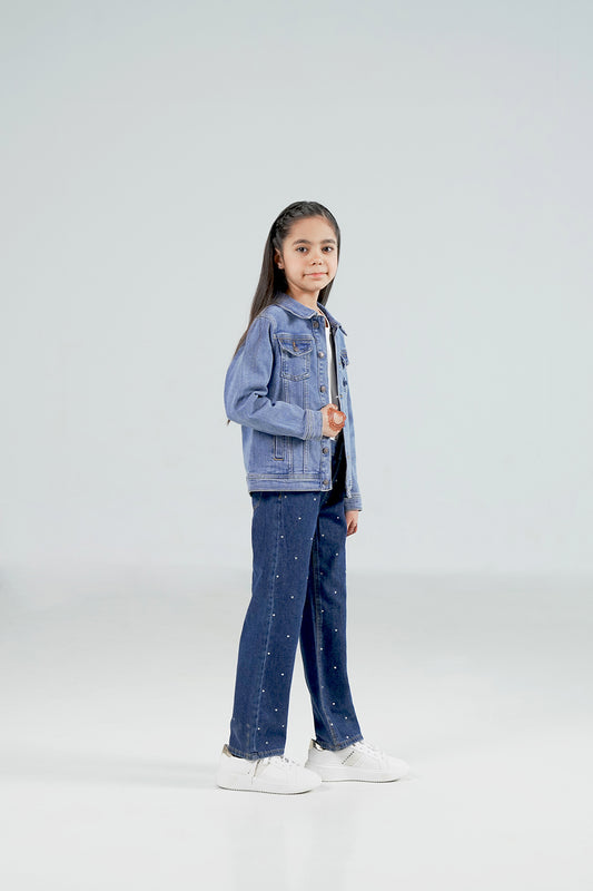 Denim Trucker Jacket Tinted shop at Rockstar Jeans