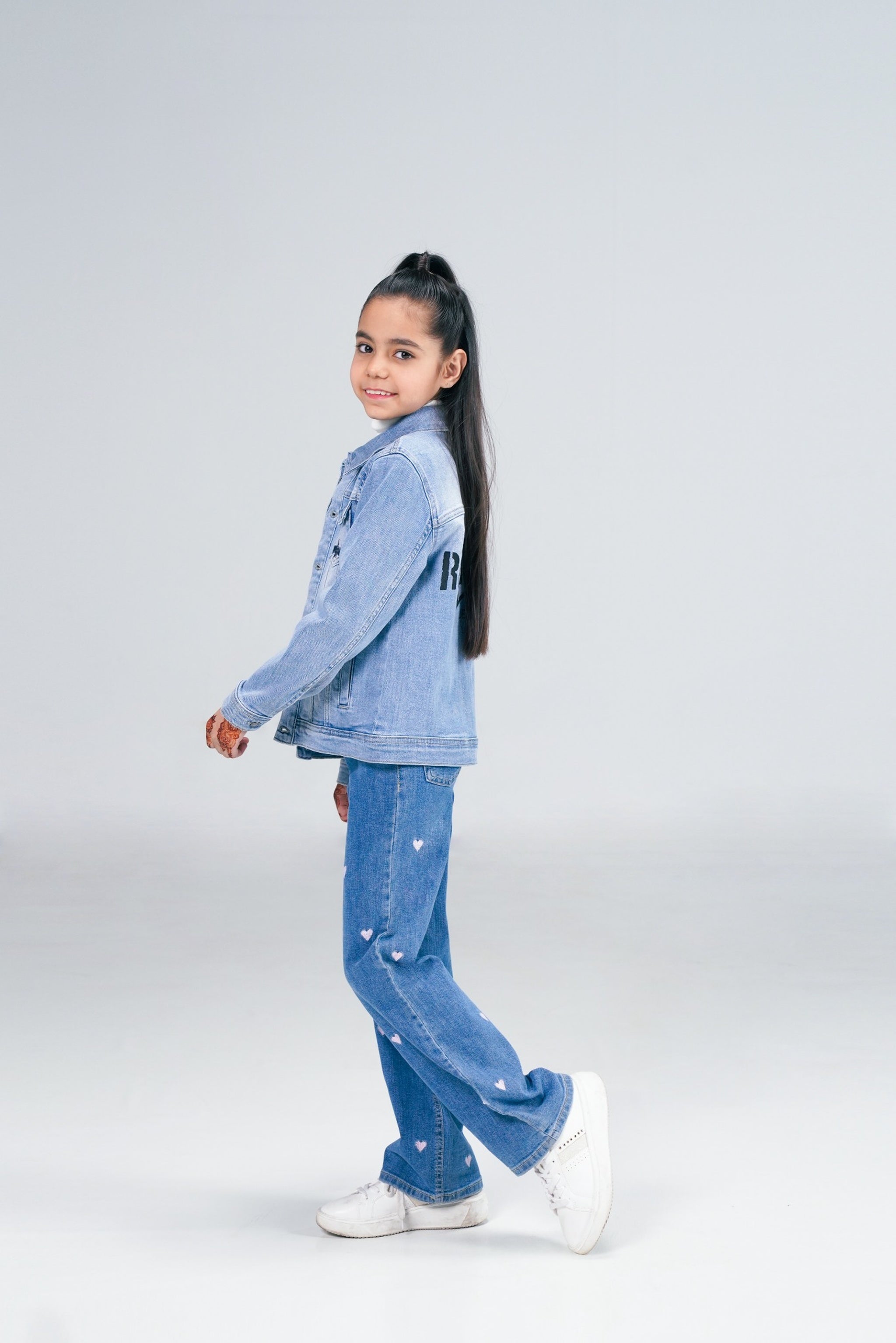 Denim Trucker Jacket Light Blue
