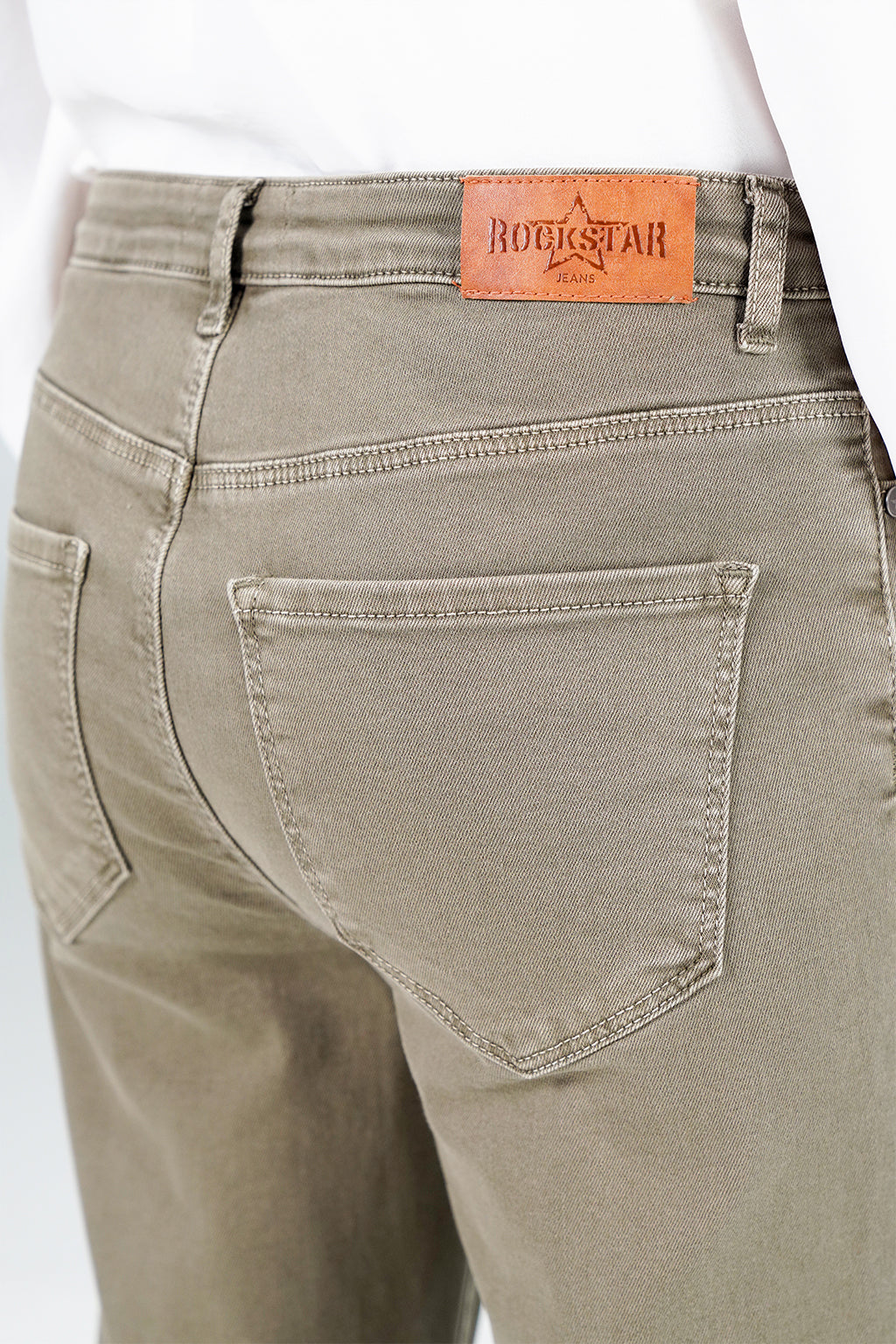 Green Bootcut Pant