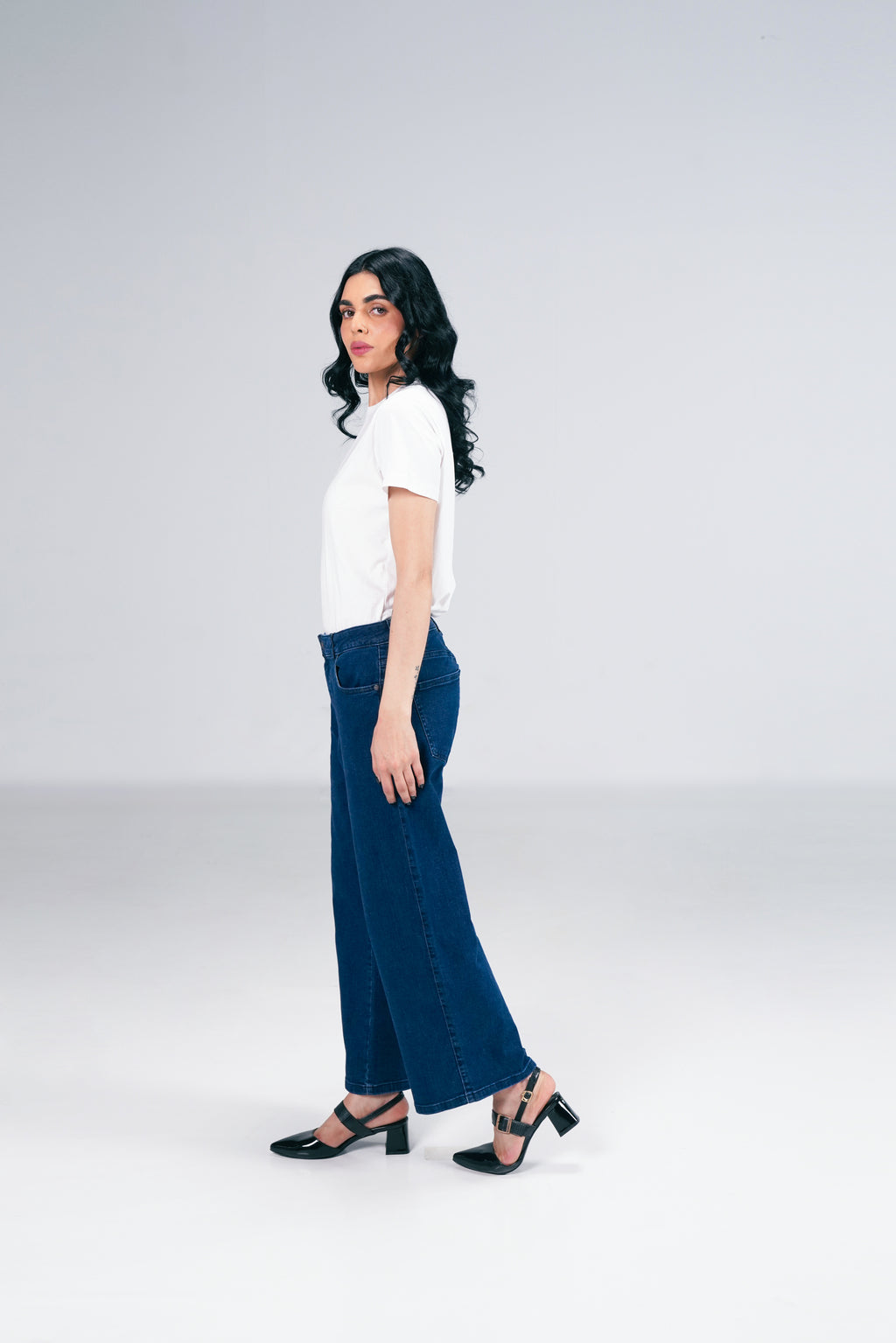 Reverie Palazzo Dark Blue