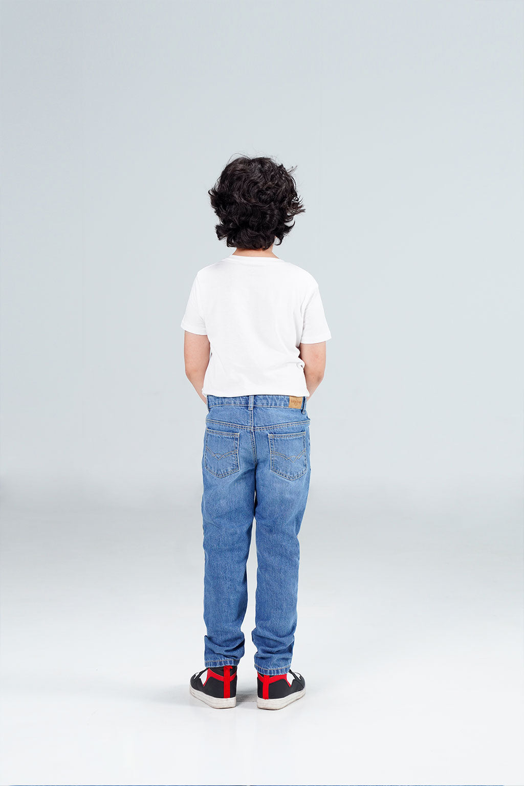 Straight Camokracky Jeans Light blue