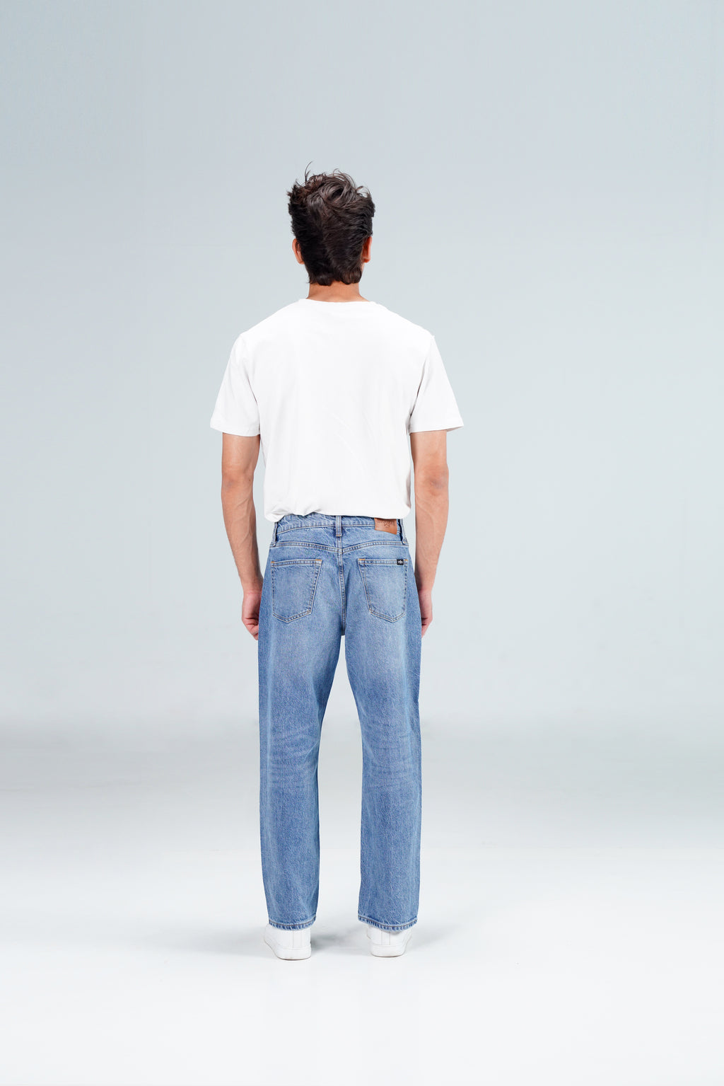 Loose Straight Fit Medium Blue