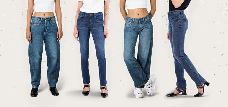 How to Choose the Perfect Fit: Slim, Straight, Wide-Leg & Barrel Jeans from Rockstar Jeans