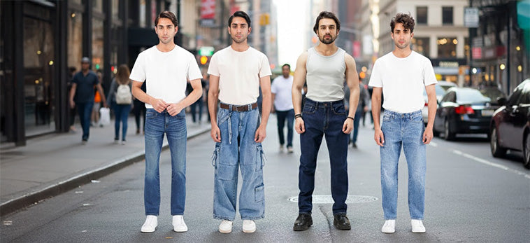 Men's Denim Jeans by Rockstar Jeans