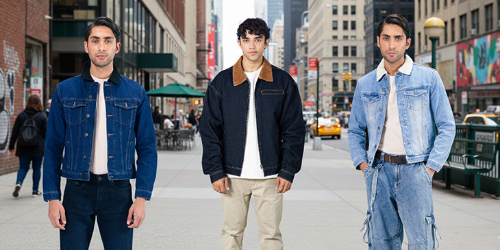 Sherpa and corduroy jacket