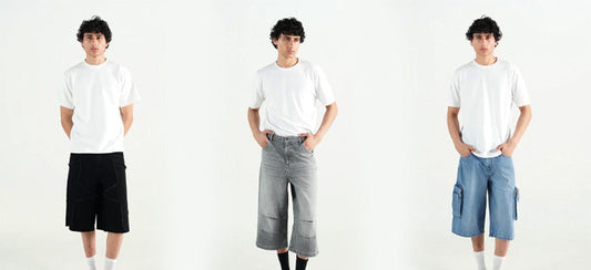 Beach Ready: Jorts + Oversized T-Shirt, Every Pakistani Guy's Summer Fit