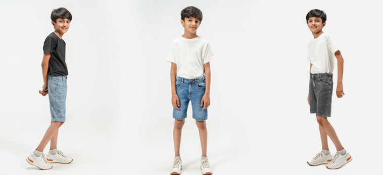Mini Fashion Stars: How to Style Kids' Denim Shorts for a Cool Summer Look